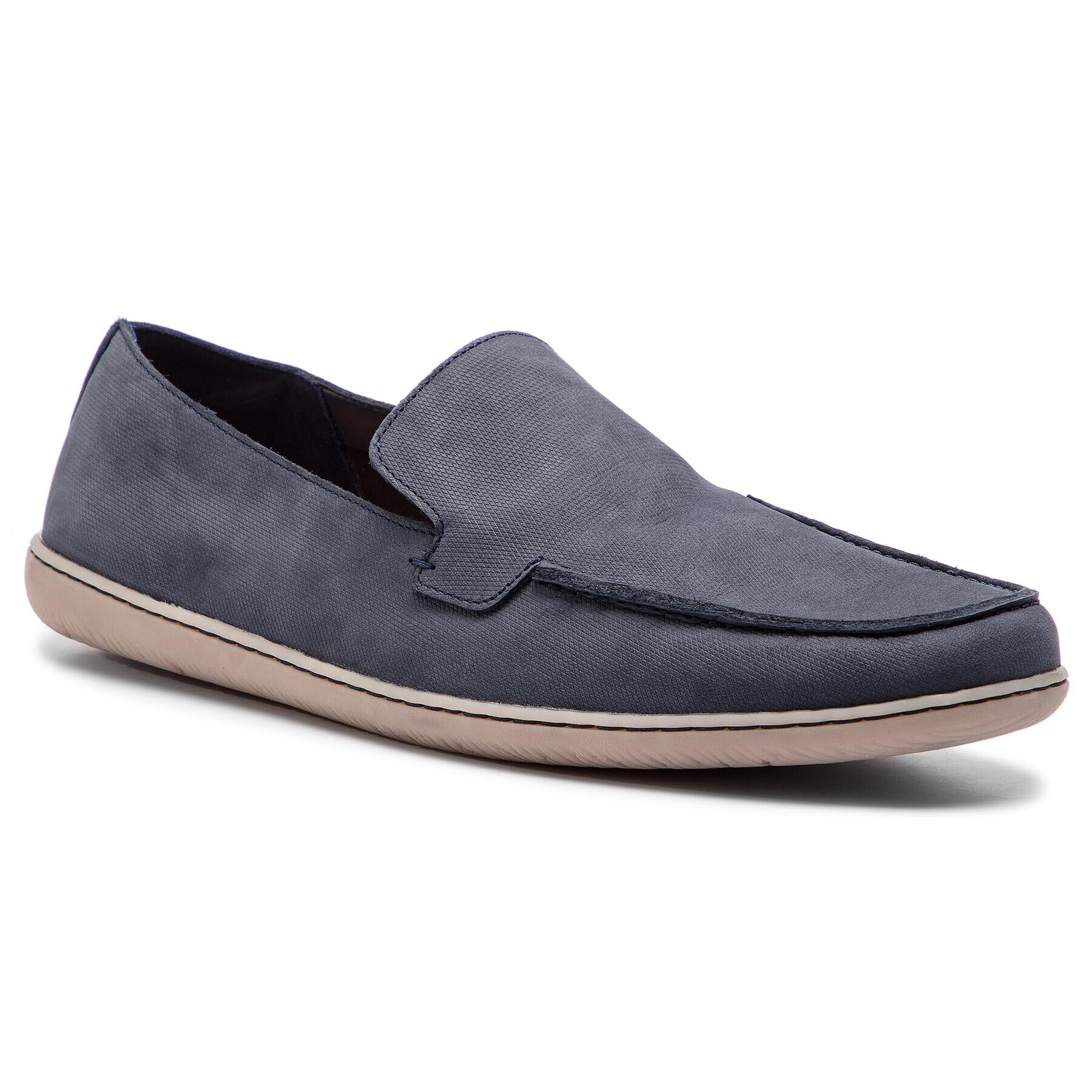 Clarks Мокасини Saltash Free 261419557 Тъмносин - Pepit.bg