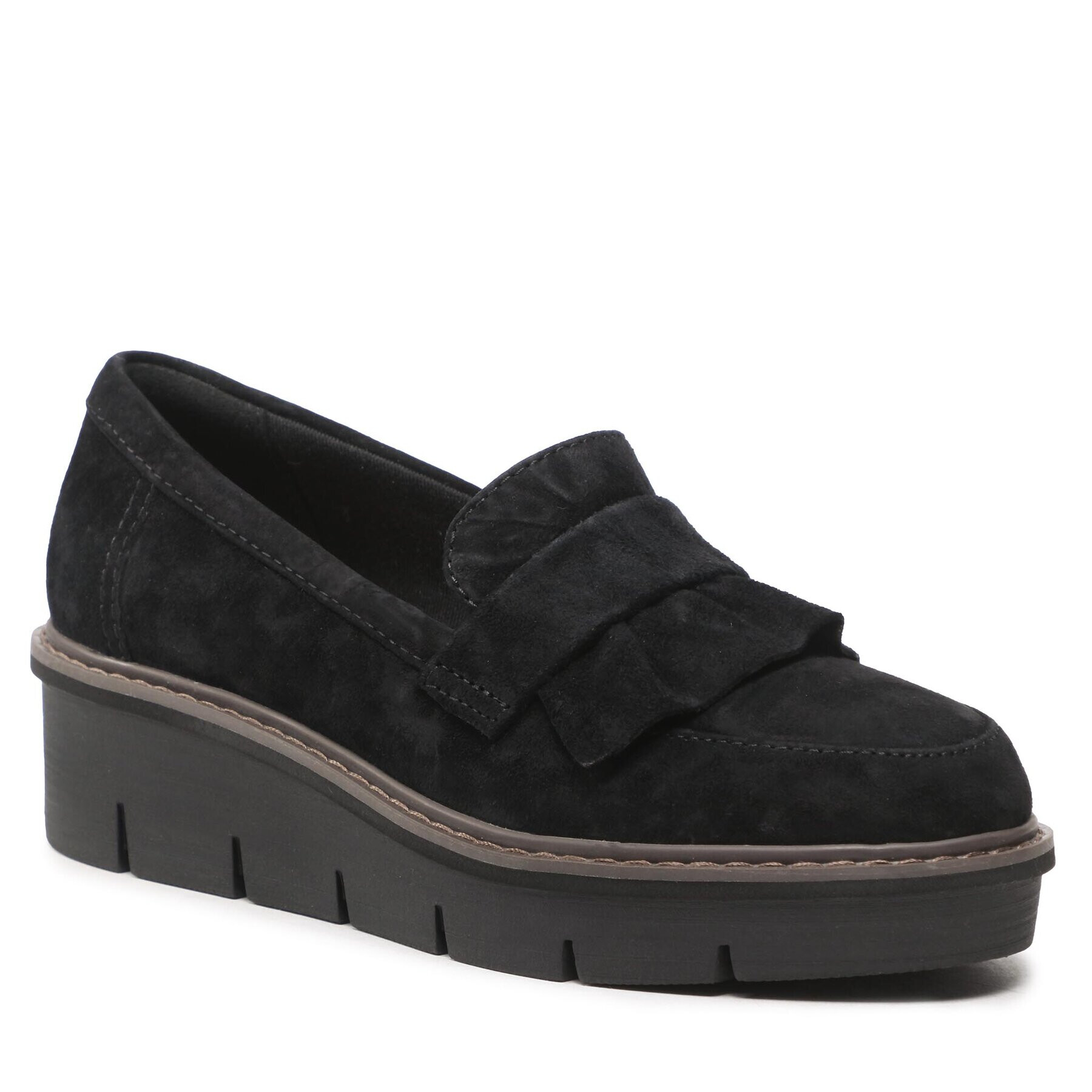 Clarks Обувки Airabell Slip 261633284 Черен - Pepit.bg