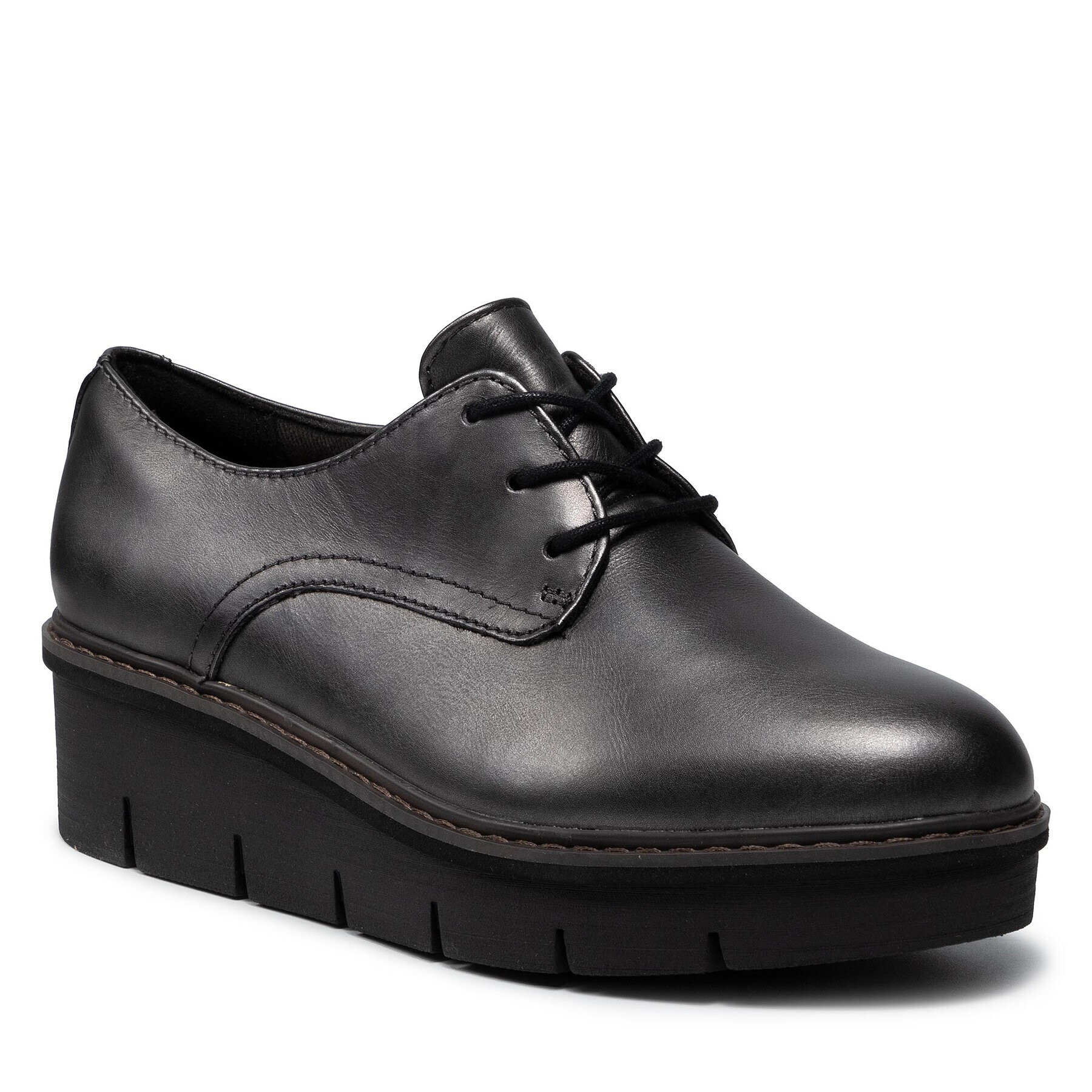 Clarks Обувки Airabell Tye 261633364 Сребрист - Pepit.bg