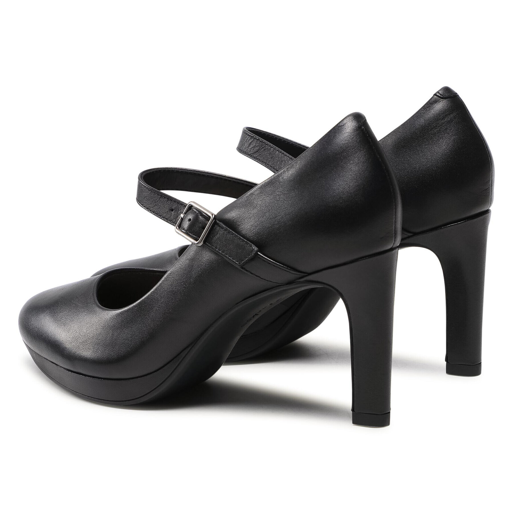 Clarks Обувки Ambyr Shine 261577844 Черен - Pepit.bg