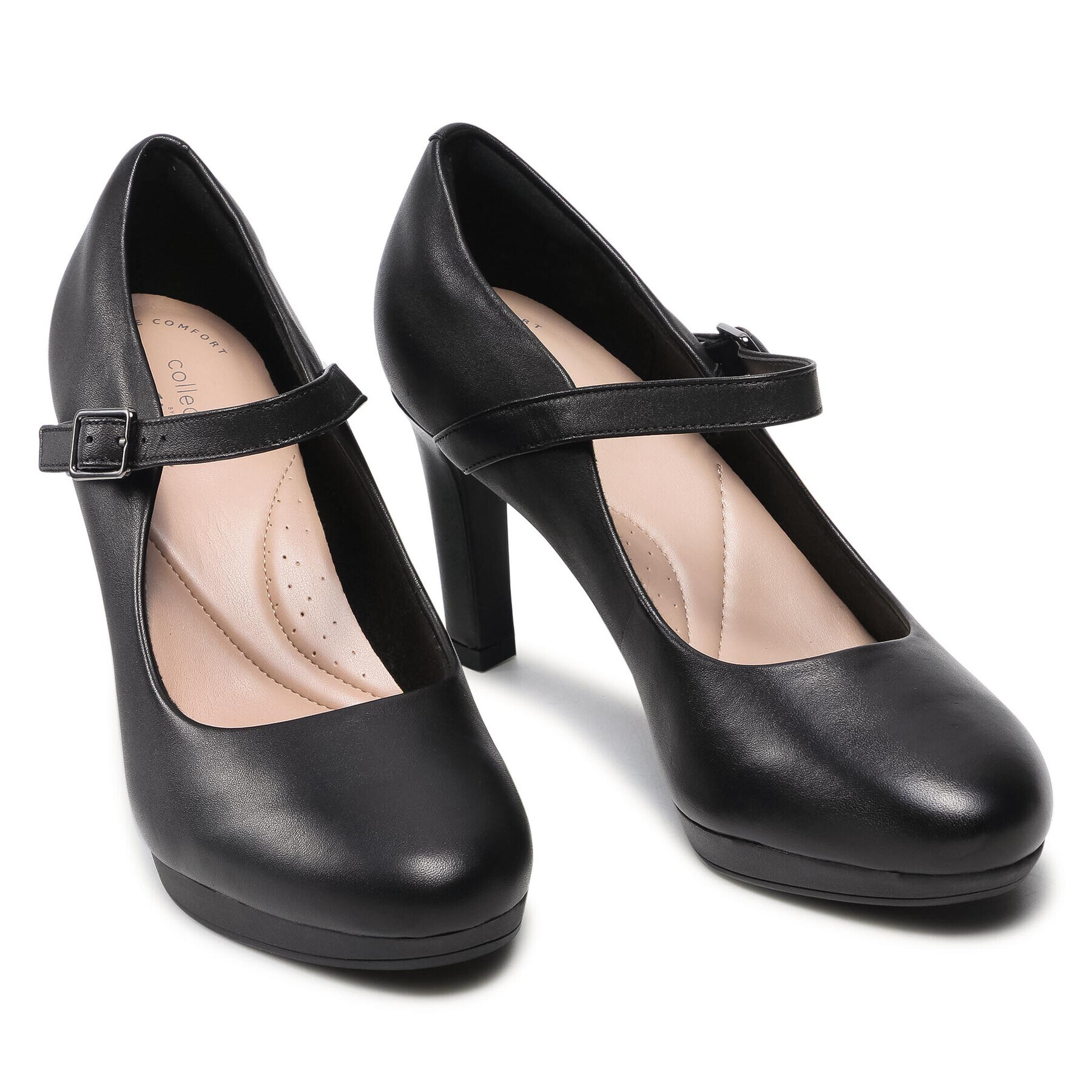 Clarks Обувки Ambyr Shine 261577844 Черен - Pepit.bg