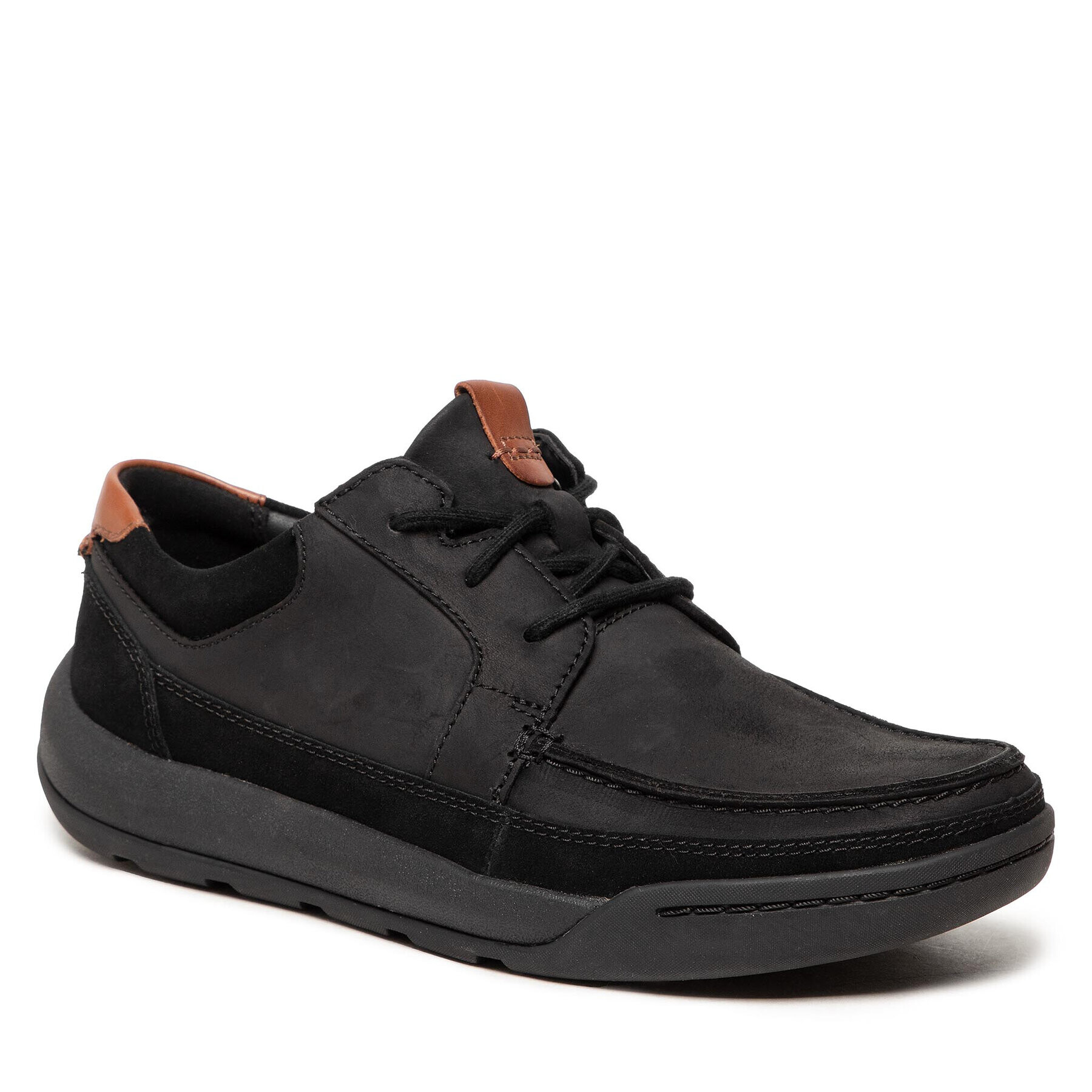 Clarks Обувки Ashcombe Craft 261611867 Черен - Pepit.bg
