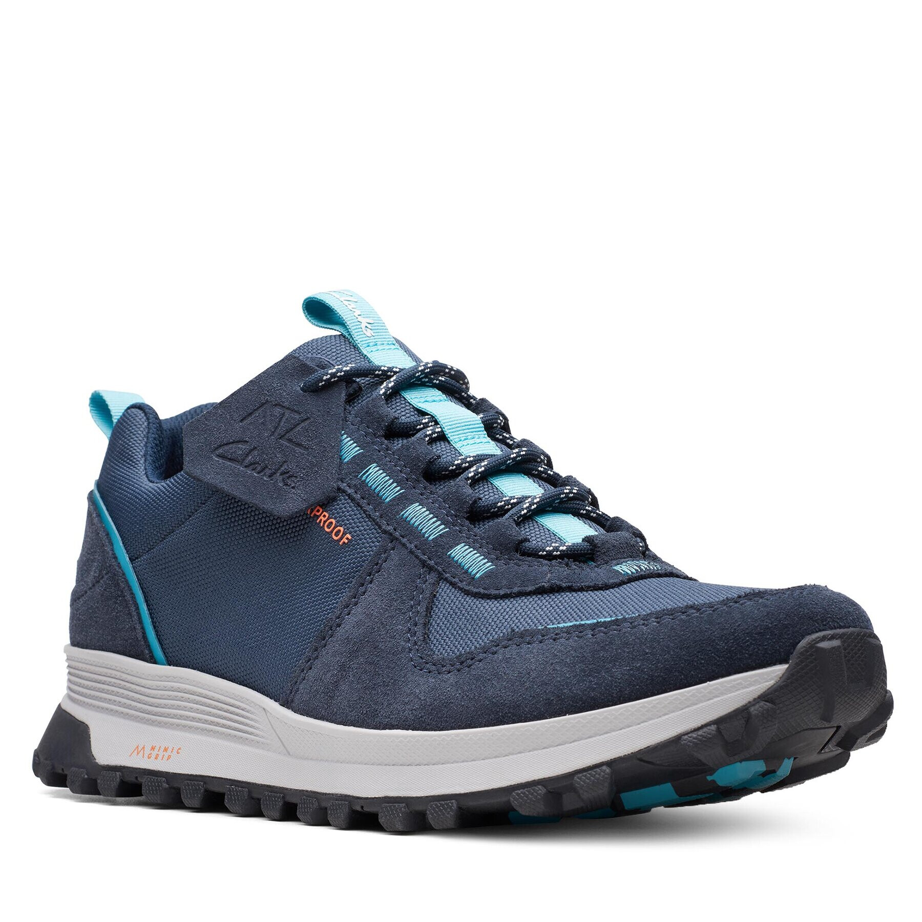 Clarks Обувки ATLTrekWalkWP 26170149 Тъмносин - Pepit.bg