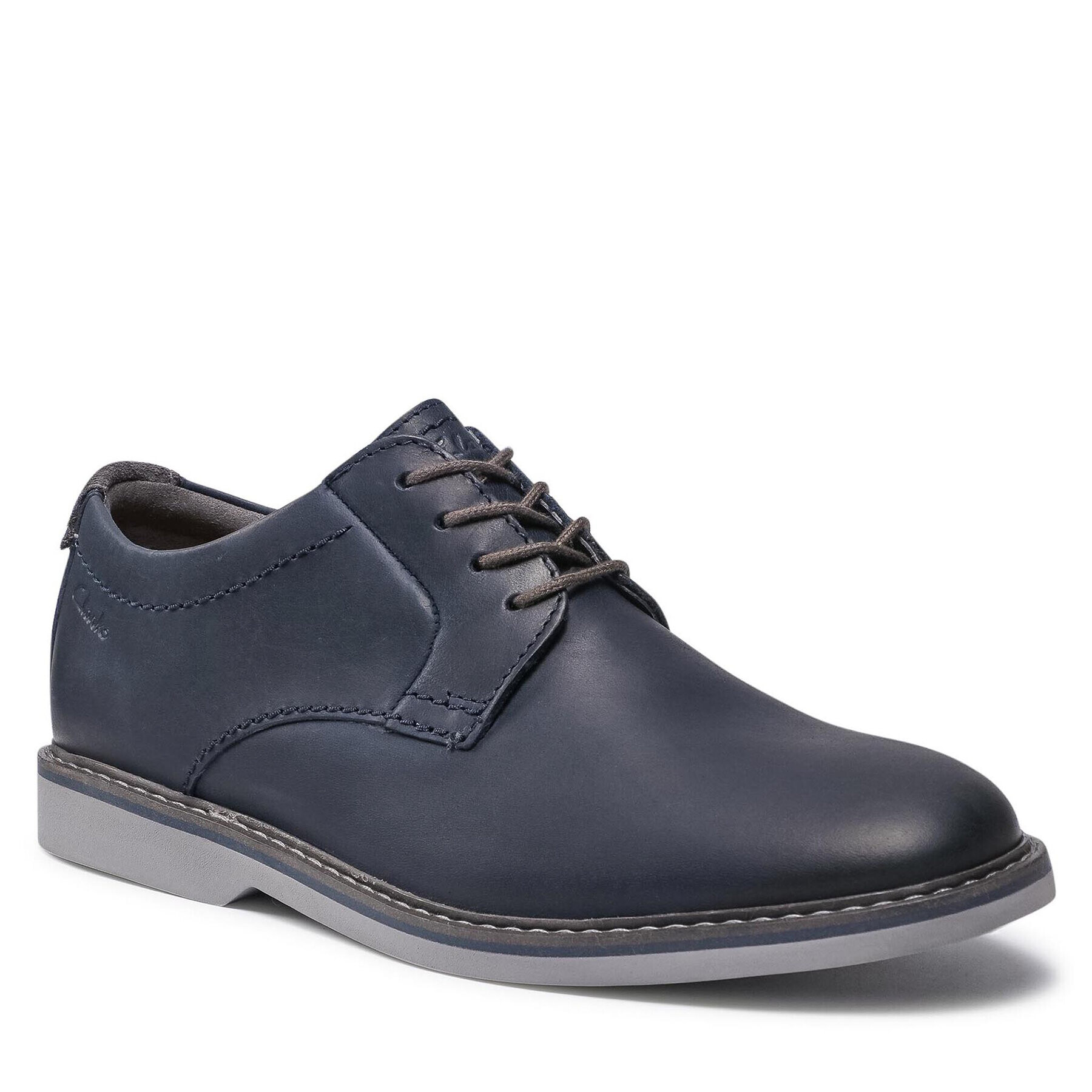 Clarks Обувки Atticus Lace 261611587 Тъмносин - Pepit.bg