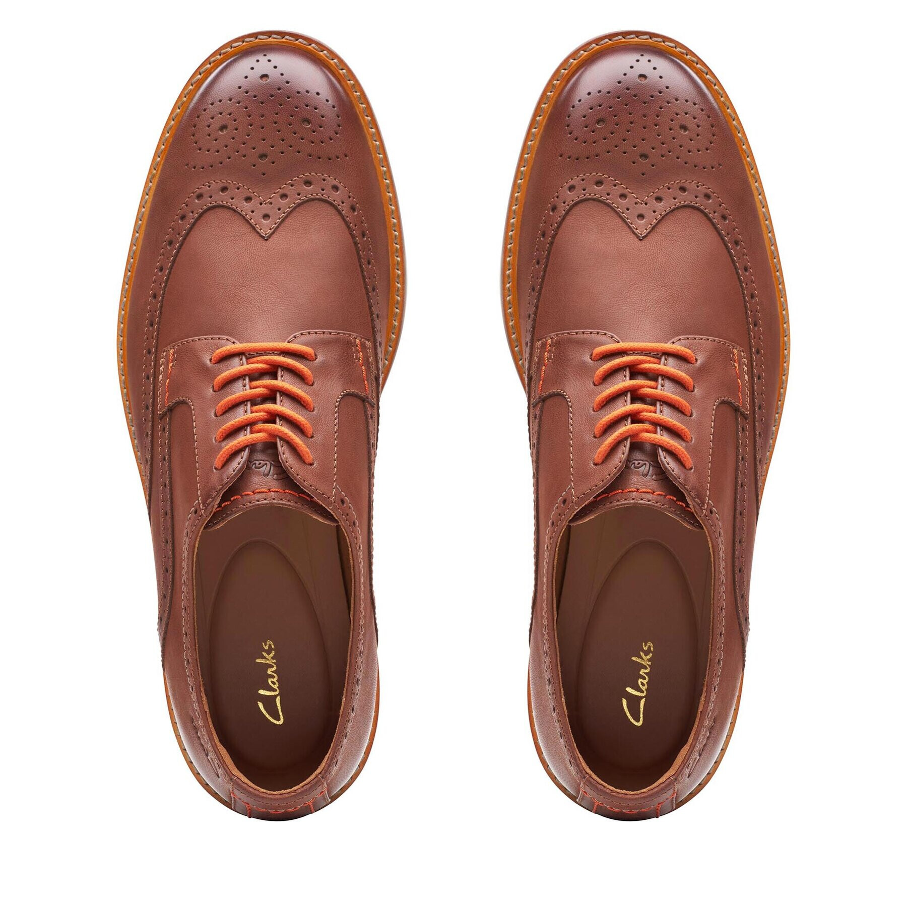Clarks Обувки Atticus LT Limit 26172502 Кафяв - Pepit.bg