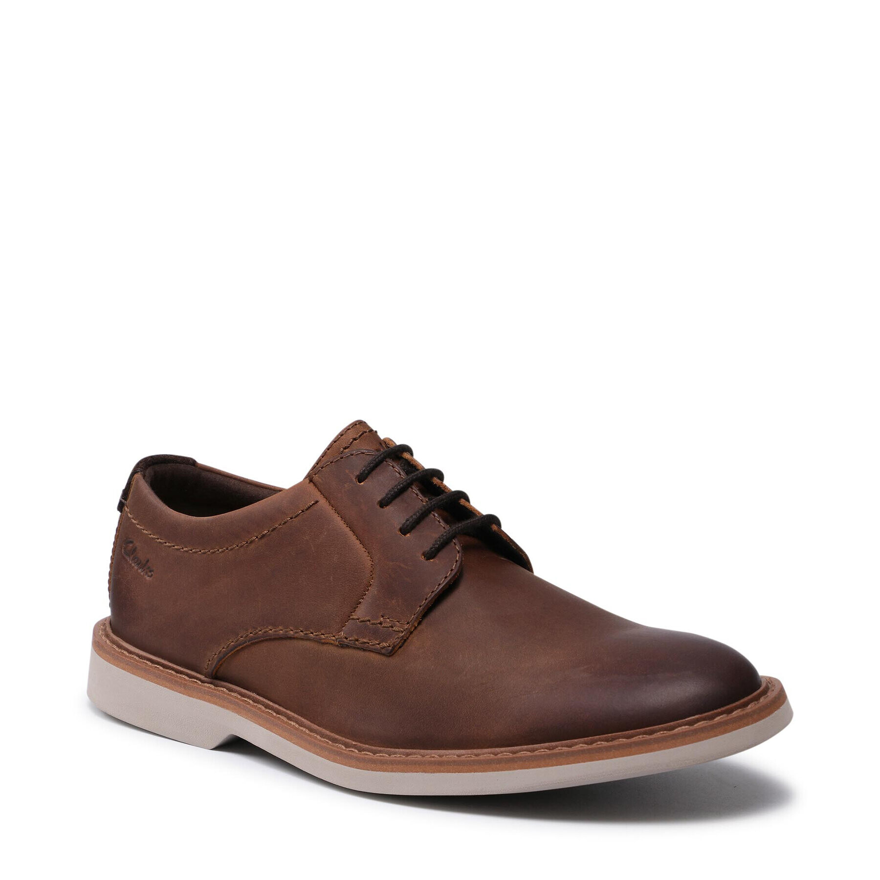 Clarks Обувки Atticus Ltlace 261611577 Кафяв - Pepit.bg