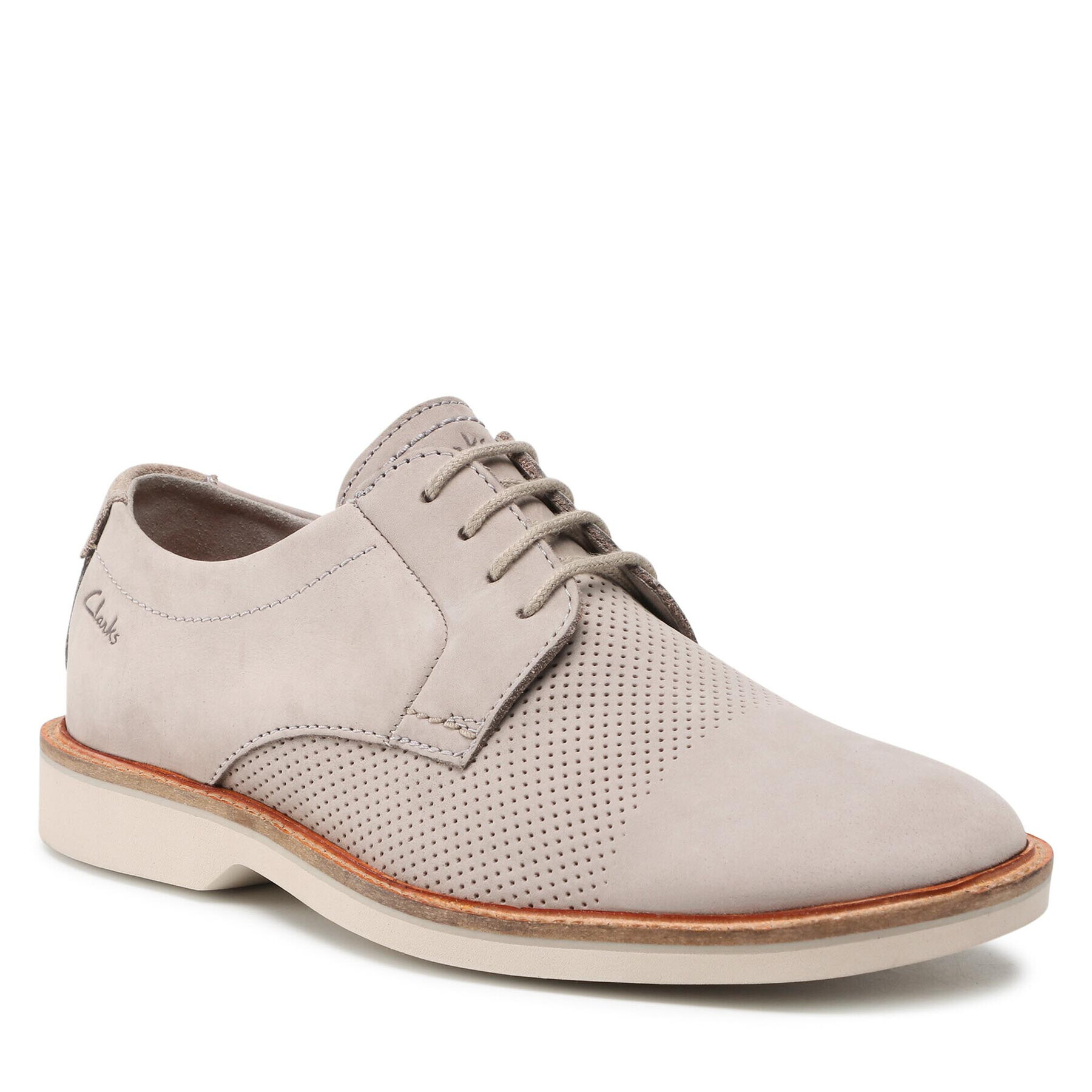 Clarks Обувки Atticus Ltlace 261656137 Сив - Pepit.bg