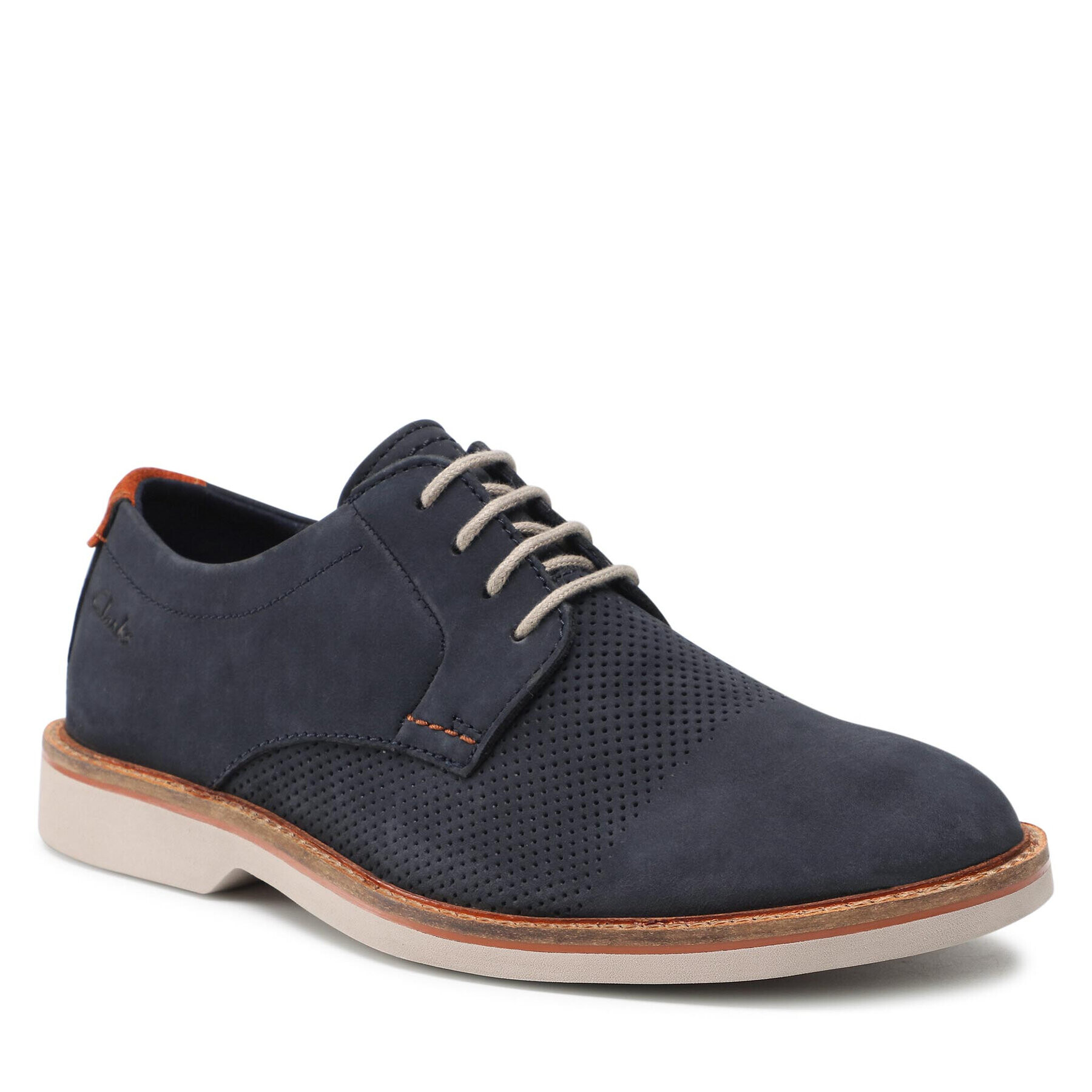 Clarks Обувки Atticus Ltlace 261656157 Тъмносин - Pepit.bg