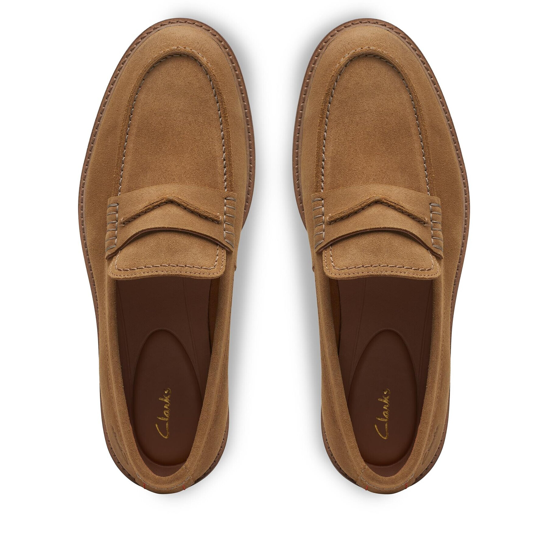 Clarks Обувки Atticus LTSlip 26172440 Бежов - Pepit.bg