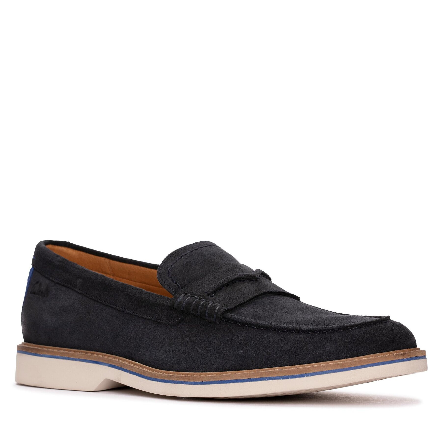 Clarks Обувки Atticus LTSlip 26172441 Тъмносин - Pepit.bg