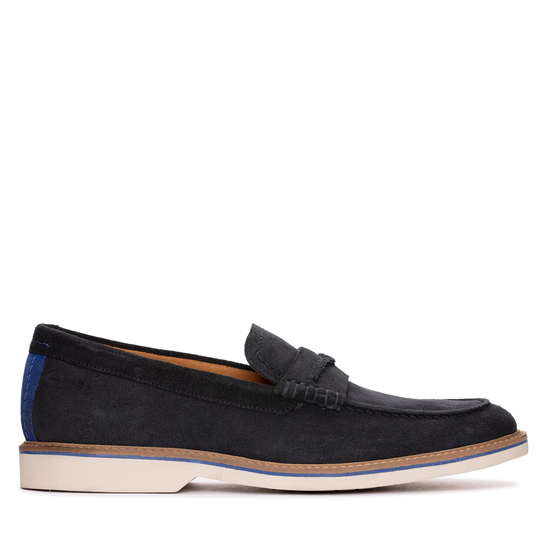 Clarks Обувки Atticus LTSlip 26172441 Тъмносин - Pepit.bg