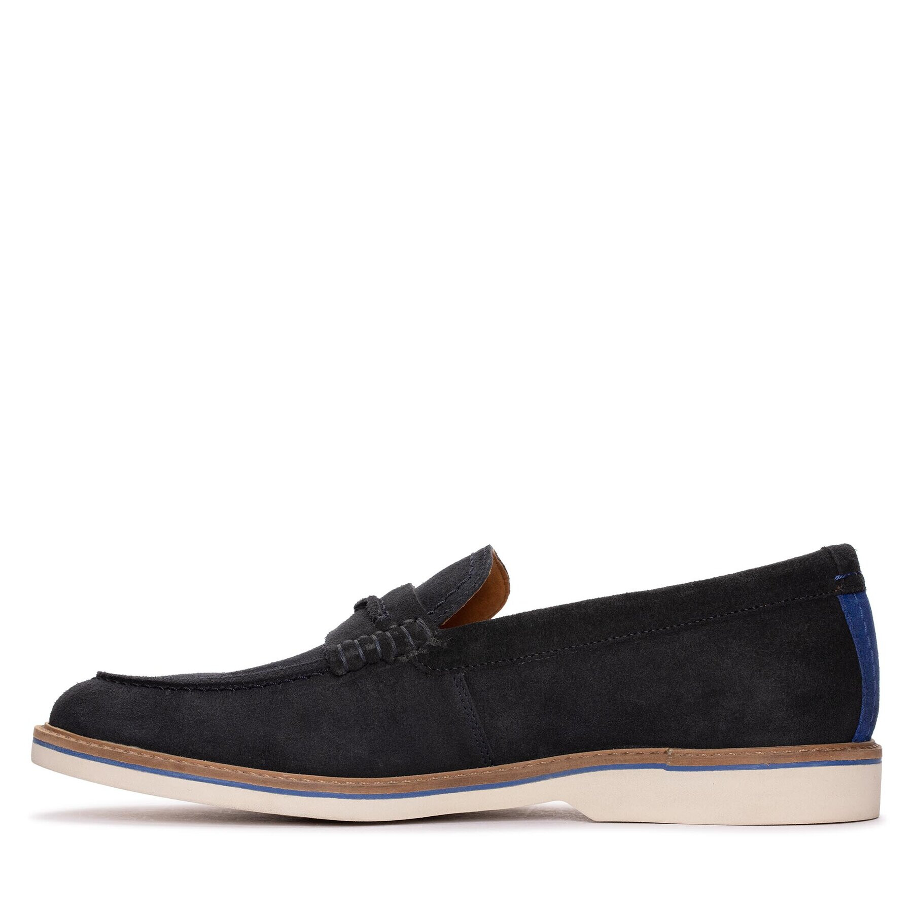 Clarks Обувки Atticus LTSlip 26172441 Тъмносин - Pepit.bg