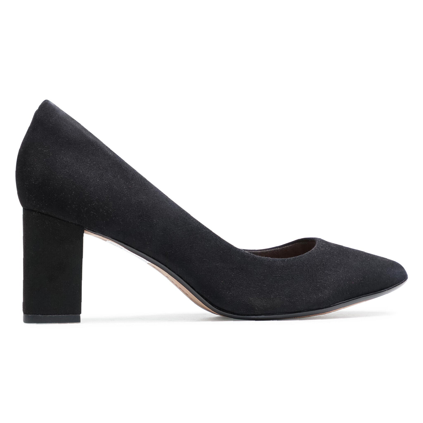 Clarks Обувки Aubrie Sun 261587444 Черен - Pepit.bg
