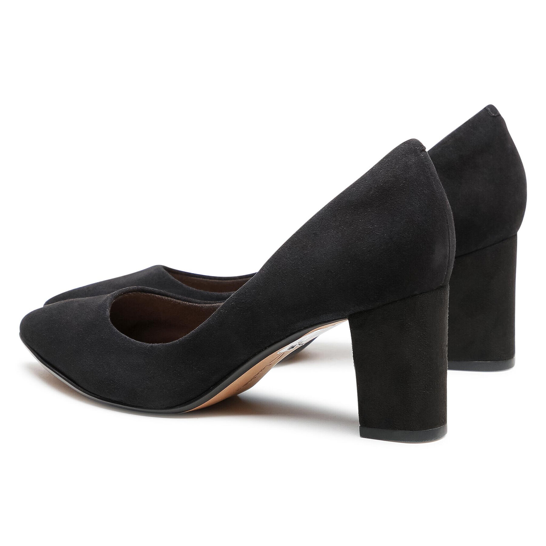 Clarks Обувки Aubrie Sun 261587444 Черен - Pepit.bg