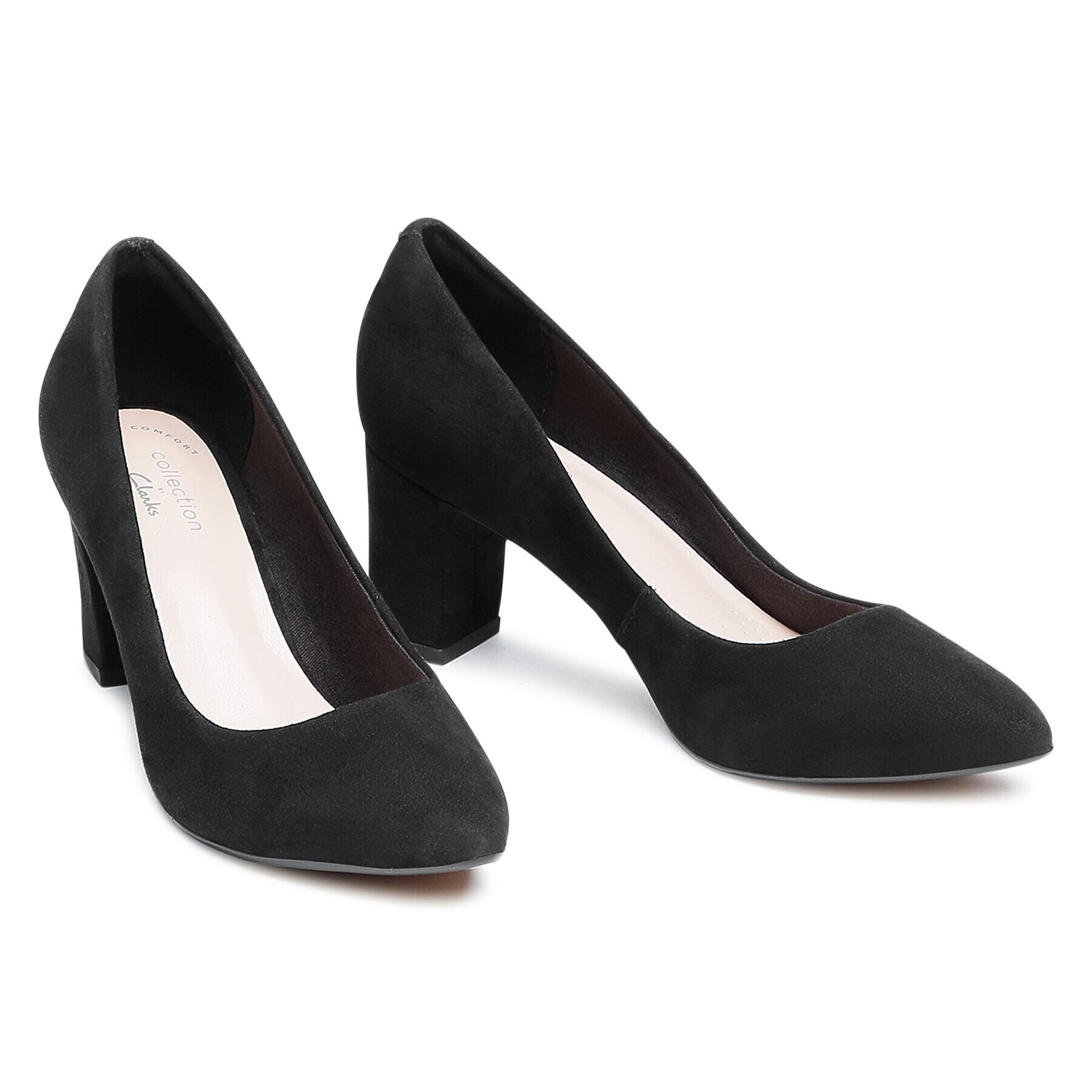 Clarks Обувки Aubrie Sun 261587444 Черен - Pepit.bg