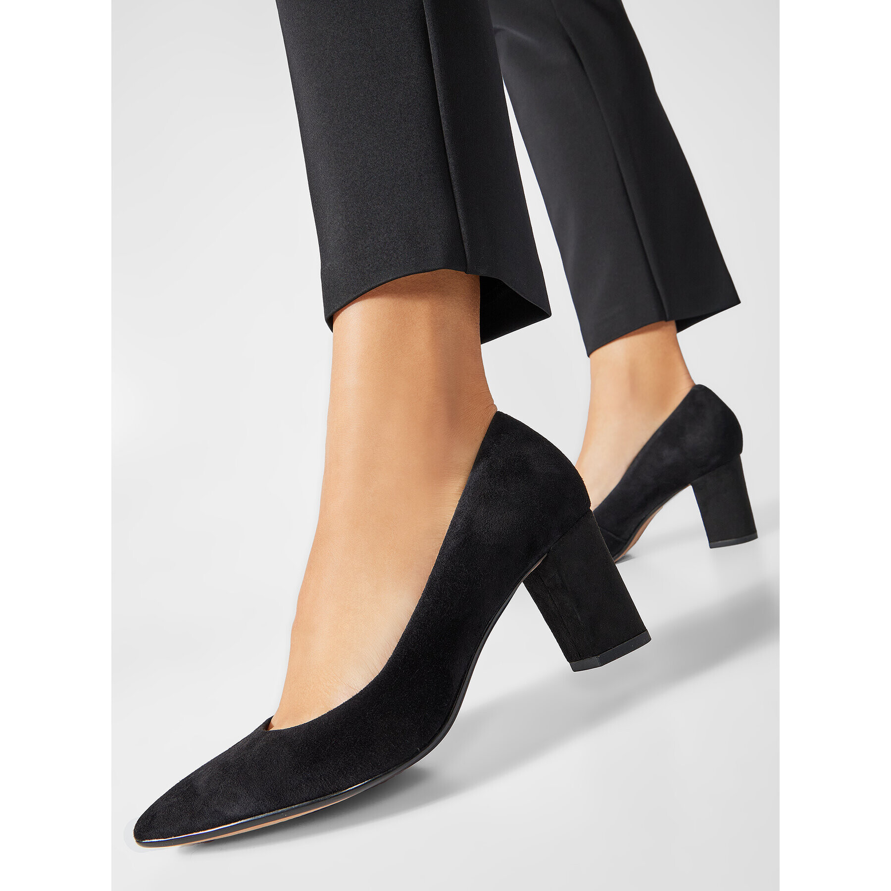 Clarks Обувки Aubrie Sun 261587444 Черен - Pepit.bg
