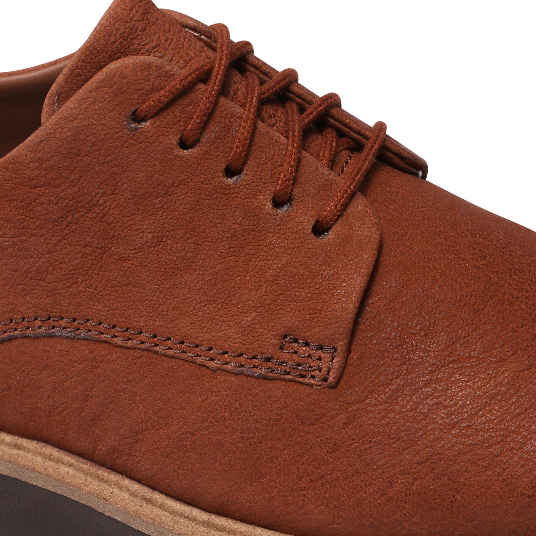 Clarks Обувки Baille Stitch 261612764 Кафяв - Pepit.bg