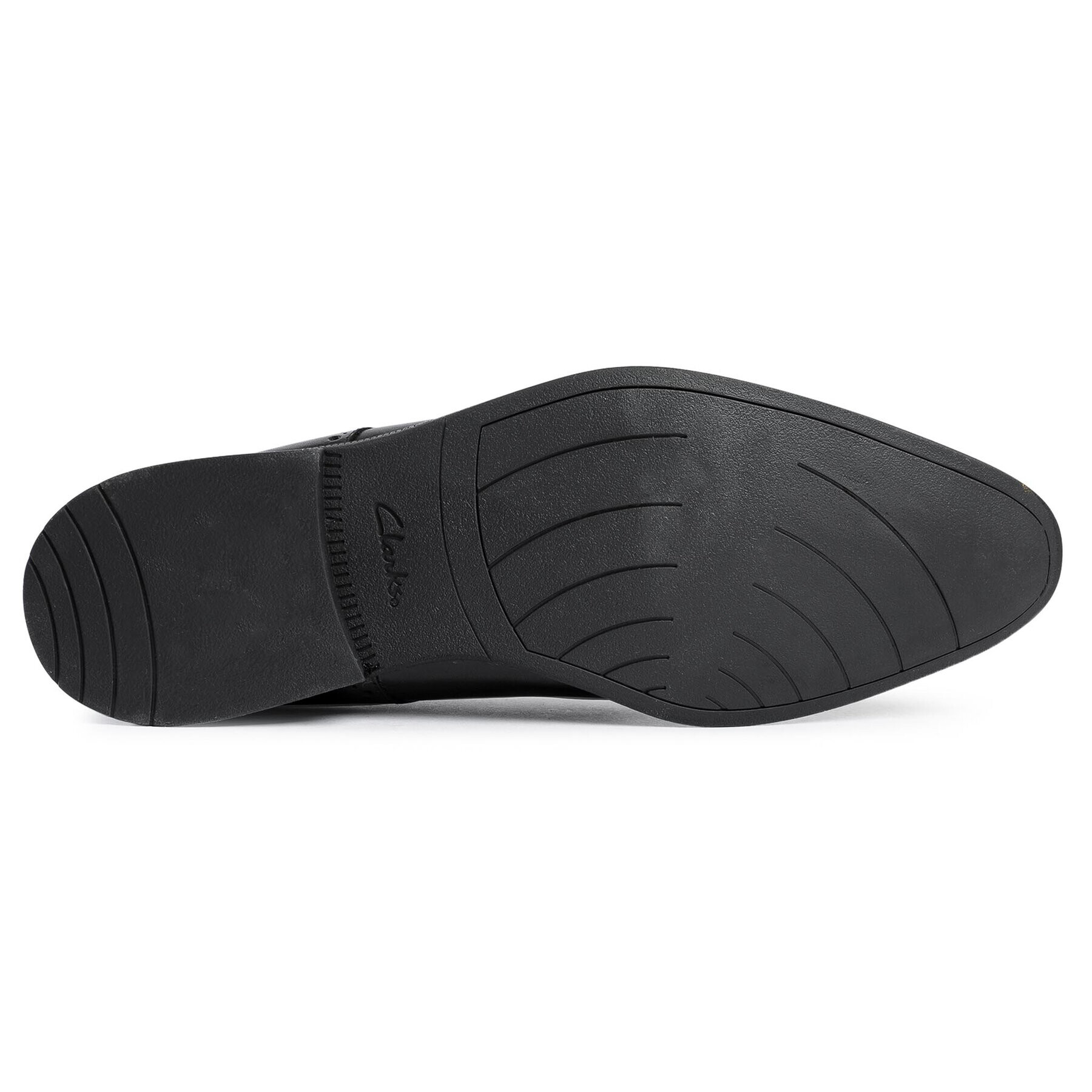 Clarks Обувки Bampton Park 261520877 Черен - Pepit.bg
