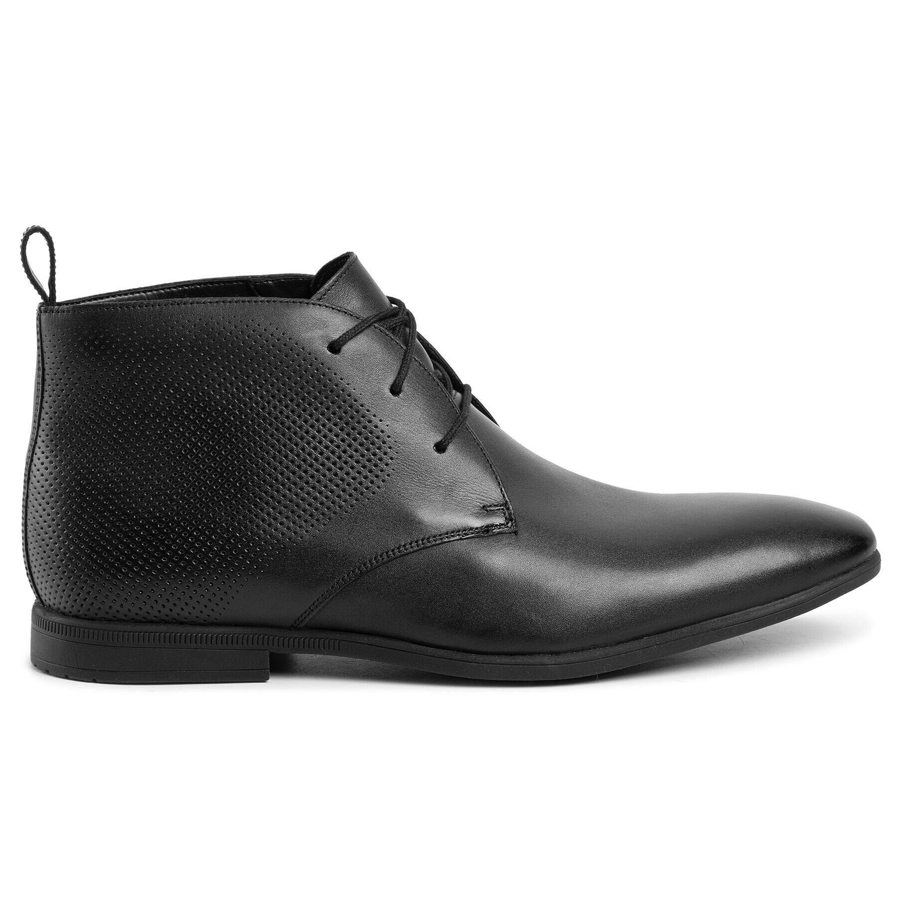 Clarks Обувки Bampton Up 261449857 Черен - Pepit.bg
