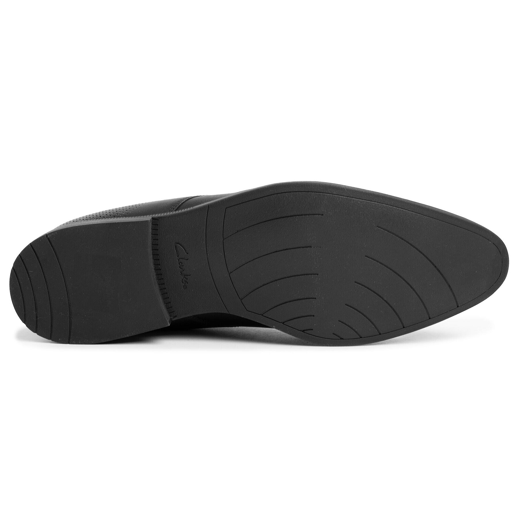Clarks Обувки Bampton Up 261449857 Черен - Pepit.bg