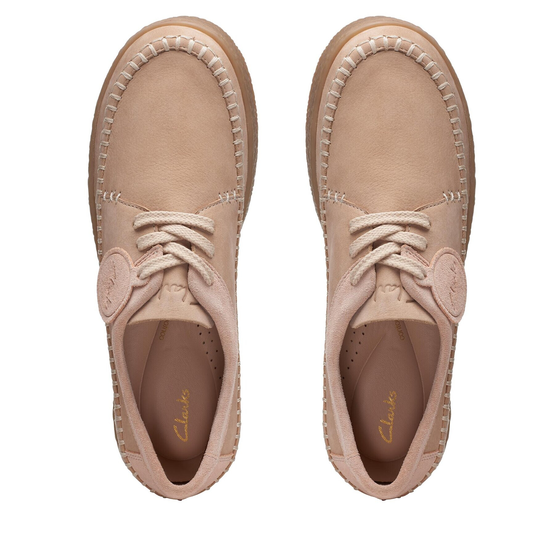 Clarks Обувки Barleigh Weave Бежов - Pepit.bg