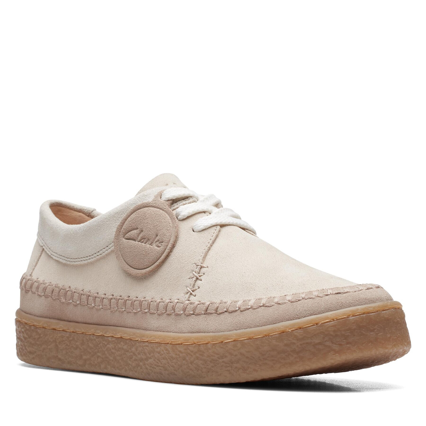 Clarks Обувки Barleigh Weave Екрю - Pepit.bg