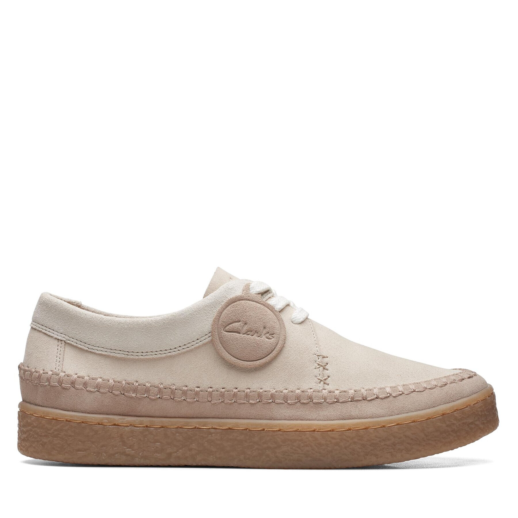Clarks Обувки Barleigh Weave Екрю - Pepit.bg