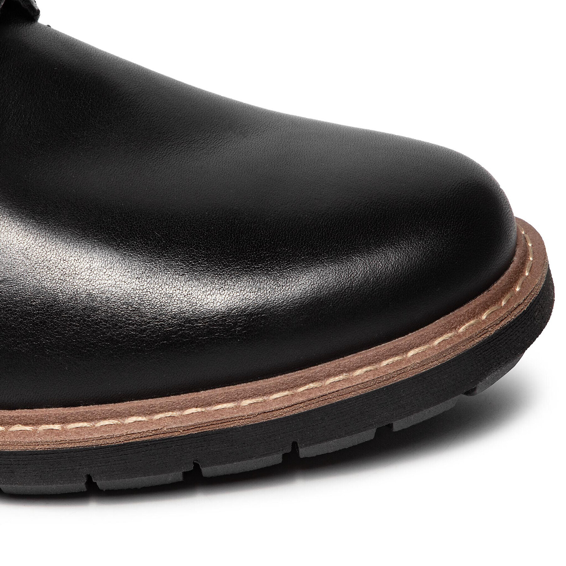Clarks Обувки Batcombe Hall 261275497 Черен - Pepit.bg