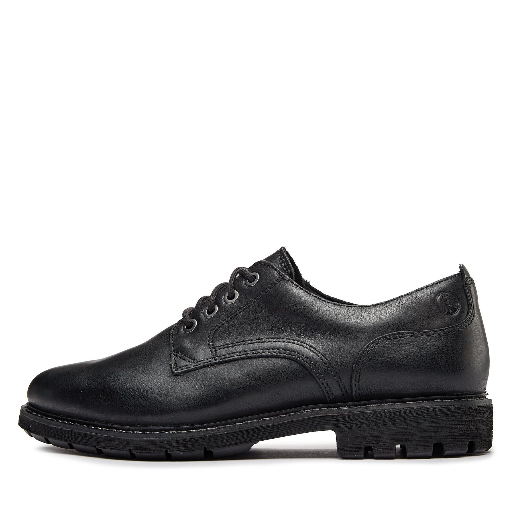 Clarks Обувки Batcombe Tie 261734347 Черен - Pepit.bg