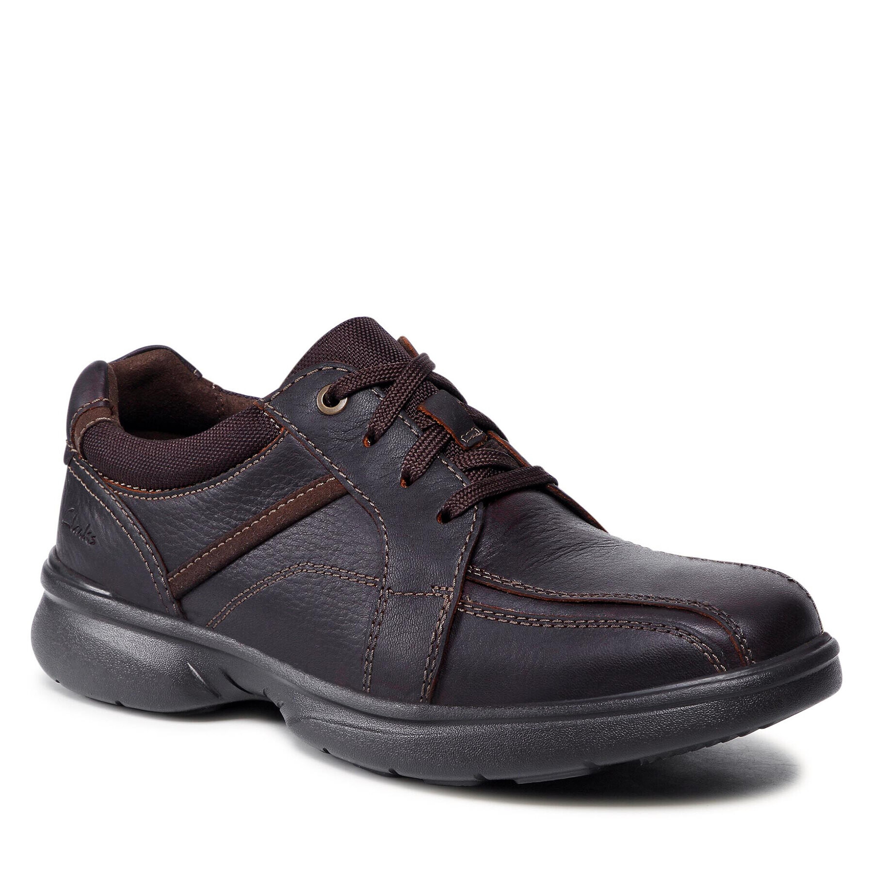 Clarks Обувки Bradley Walk 261533267 Кафяв - Pepit.bg