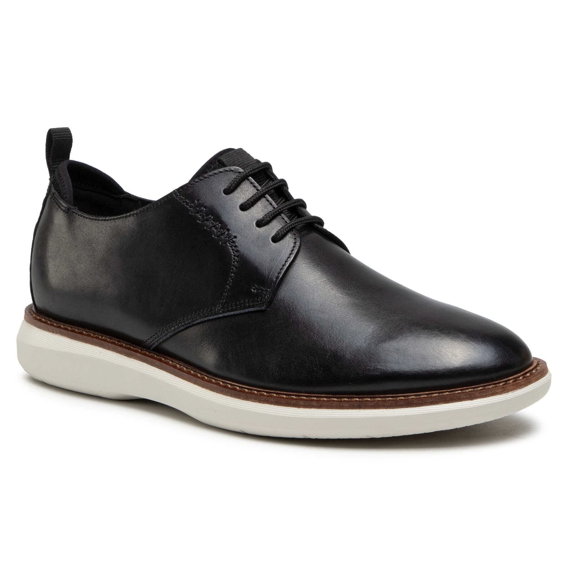Clarks Обувки Brantin Low 261557347 Черен - Pepit.bg