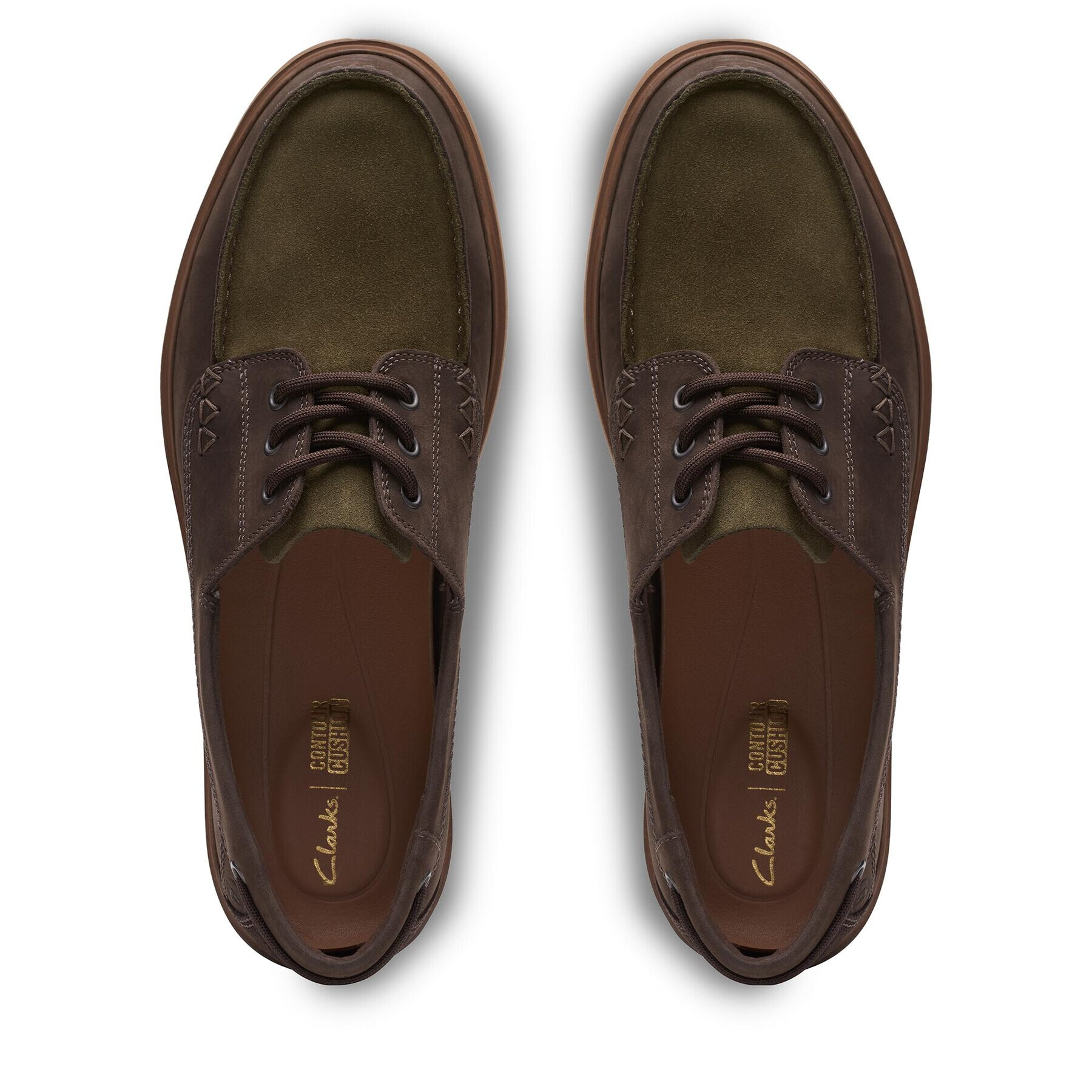 Clarks Обувки Bratton Boat 26172442 Кафяв - Pepit.bg