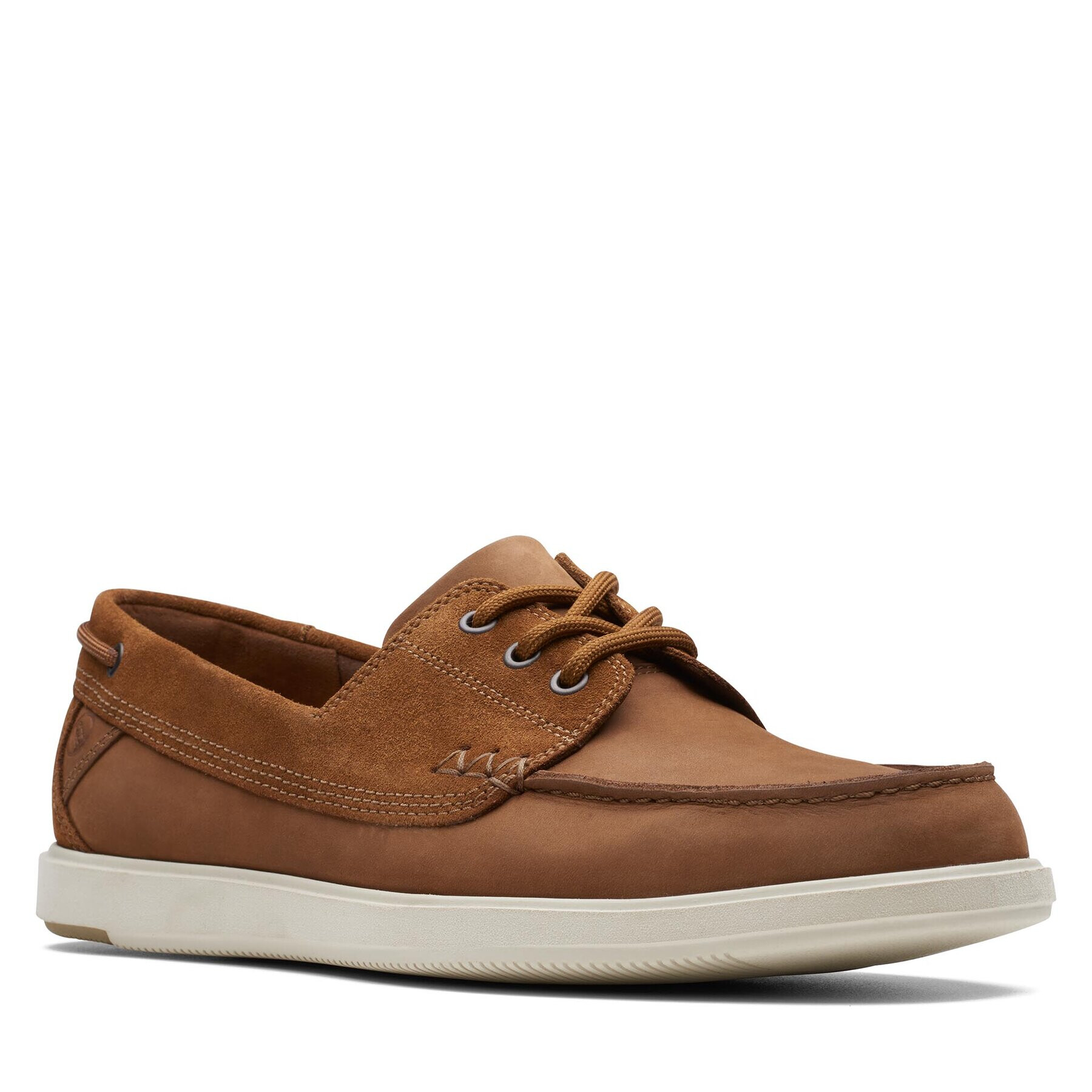 Clarks Обувки Bratton Boat 26172443 Кафяв - Pepit.bg