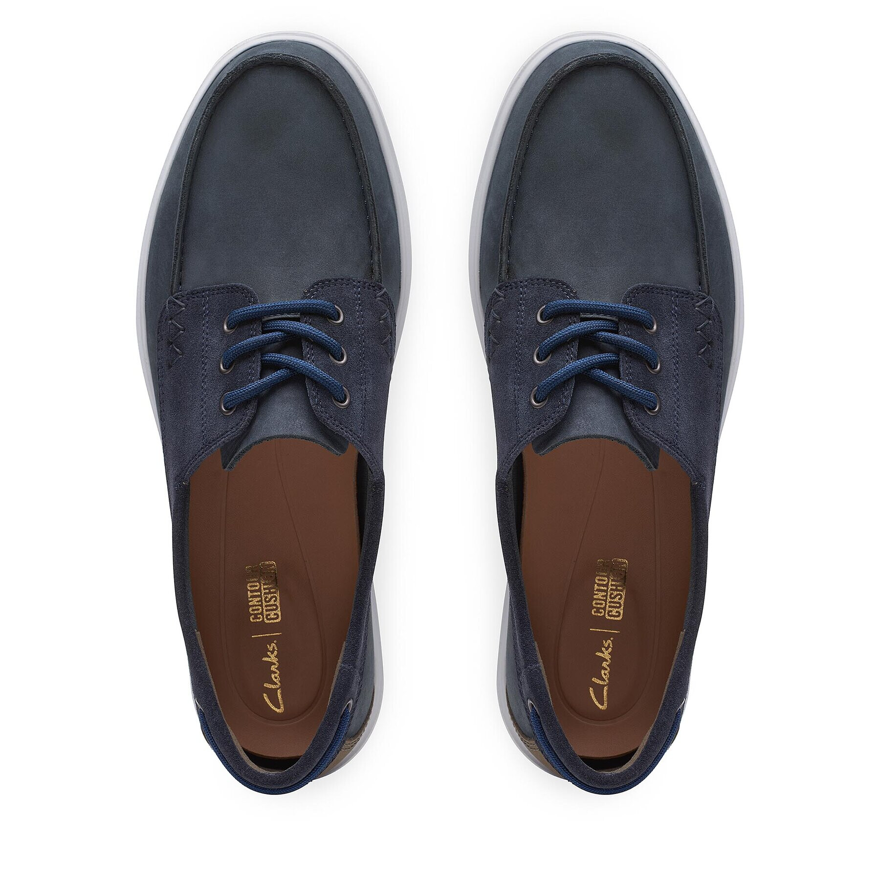 Clarks Обувки Bratton Boat 26172444 Тъмносин - Pepit.bg