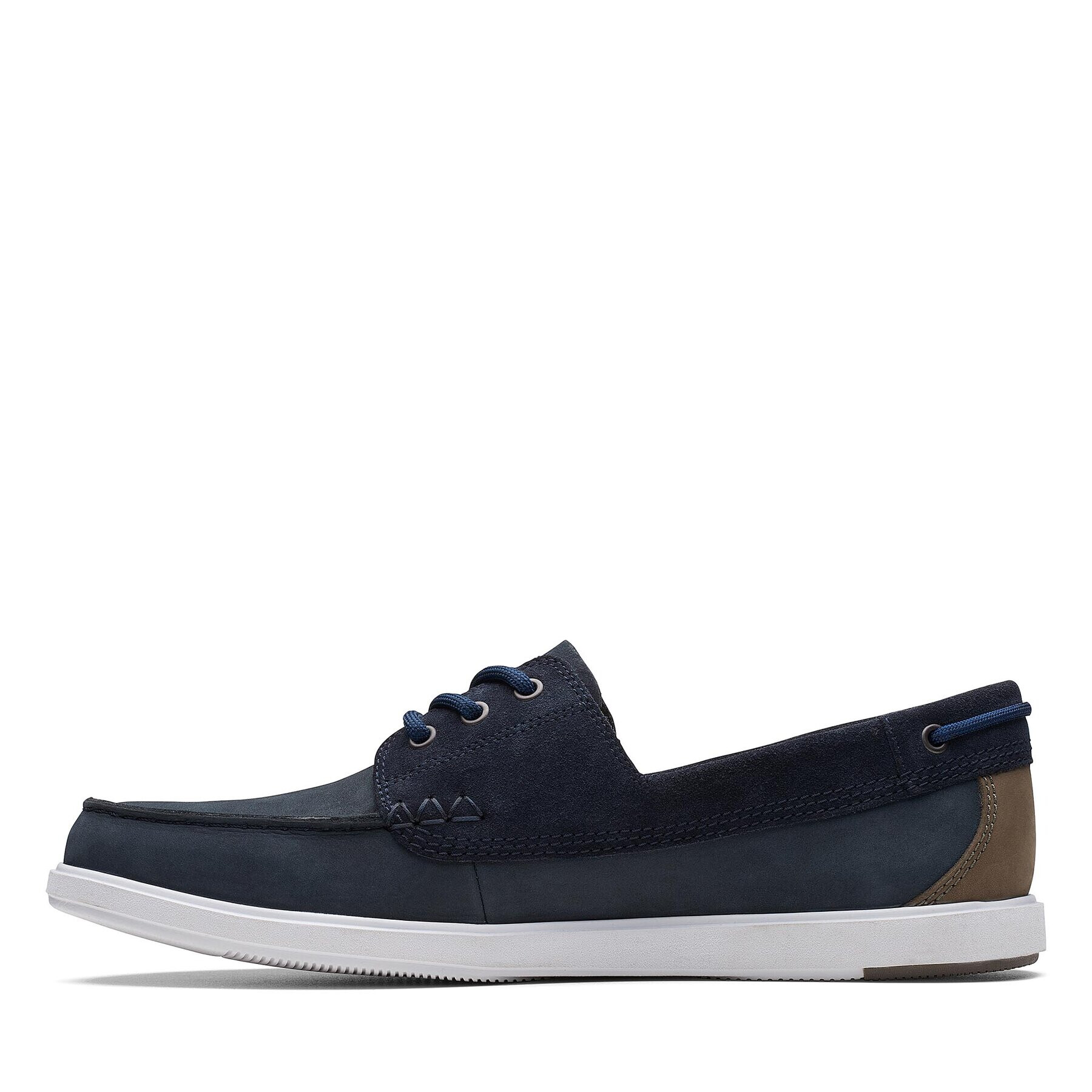 Clarks Обувки Bratton Boat 26172444 Тъмносин - Pepit.bg