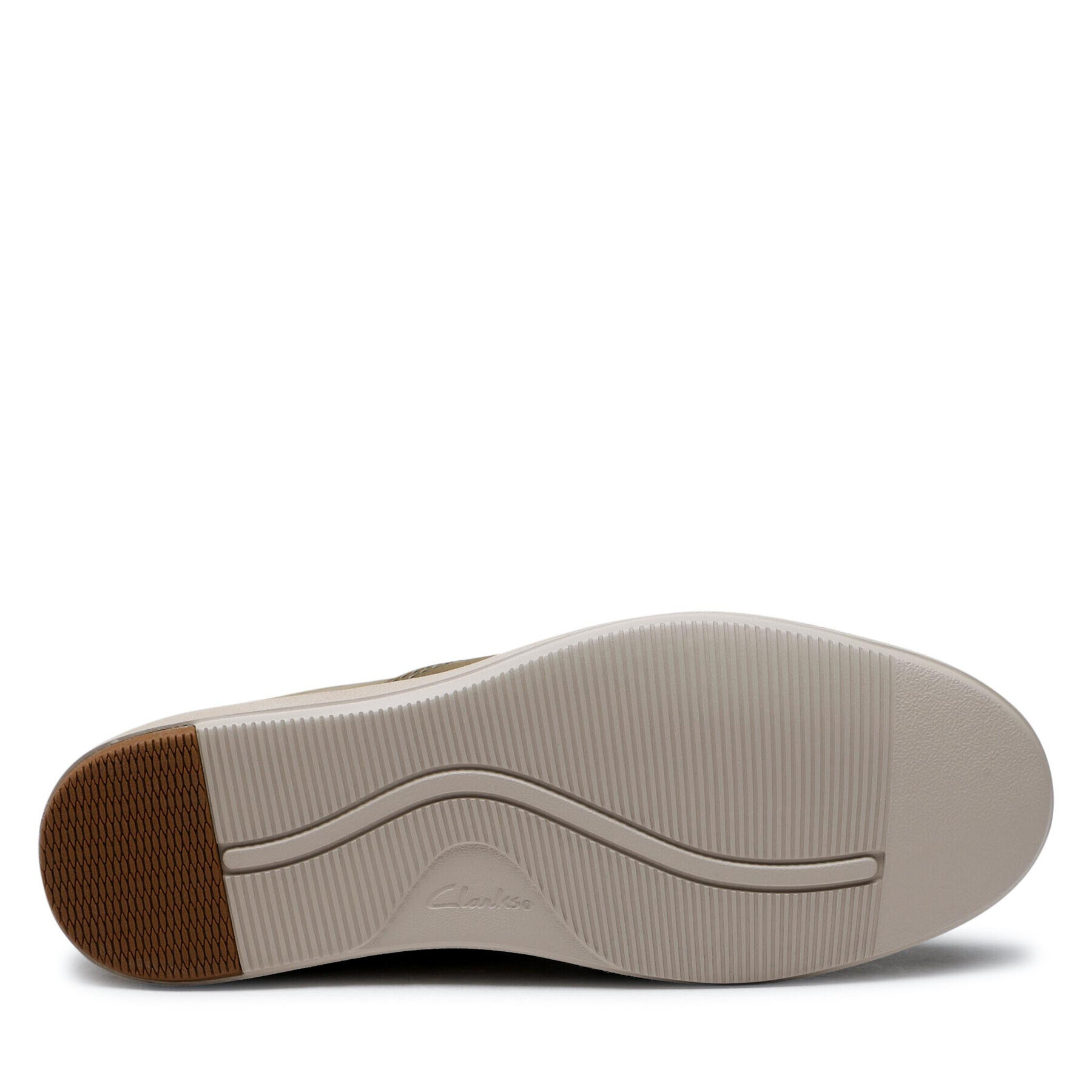 Clarks Обувки Bratton Slip 26165844 Зелен - Pepit.bg