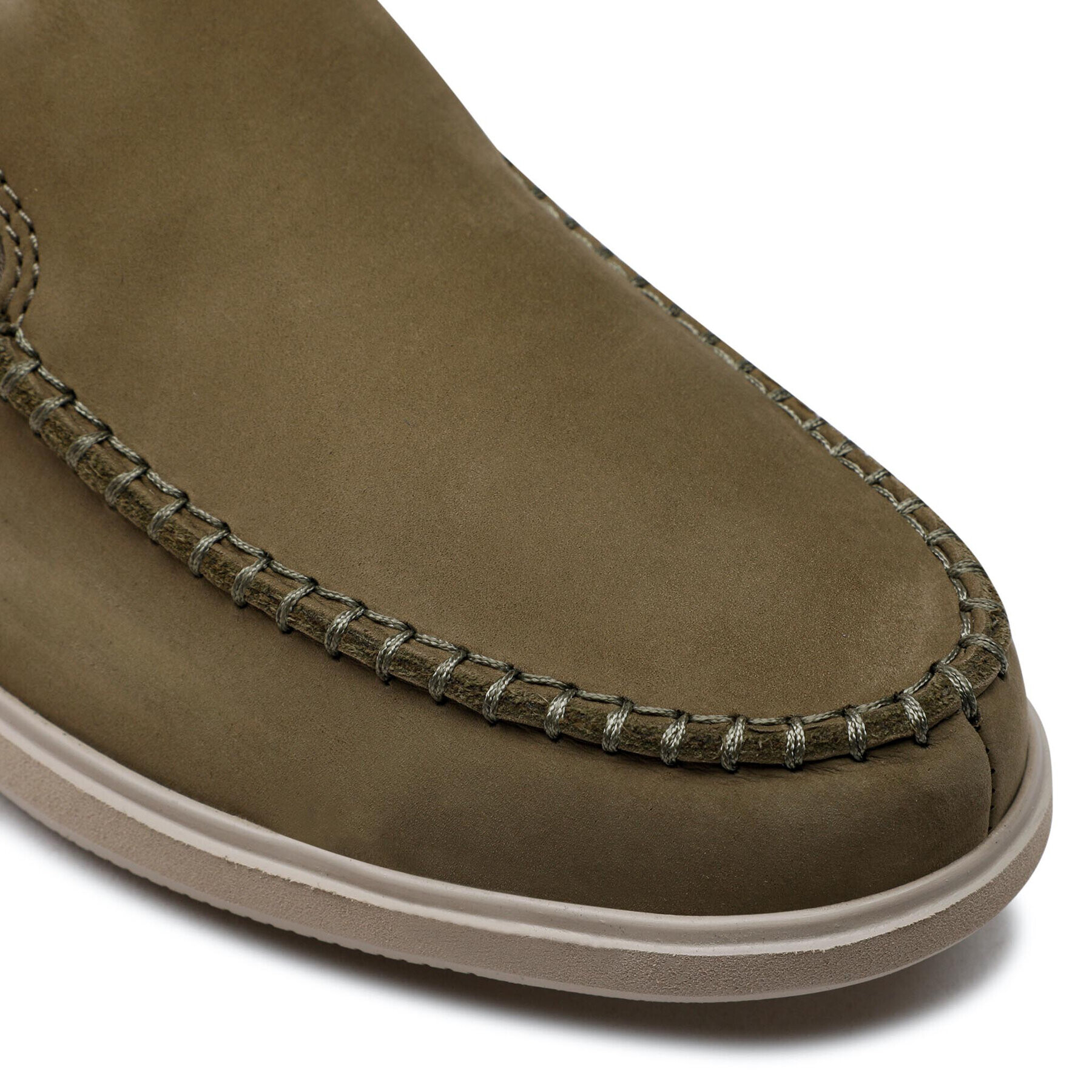 Clarks Обувки Bratton Slip 26165844 Зелен - Pepit.bg