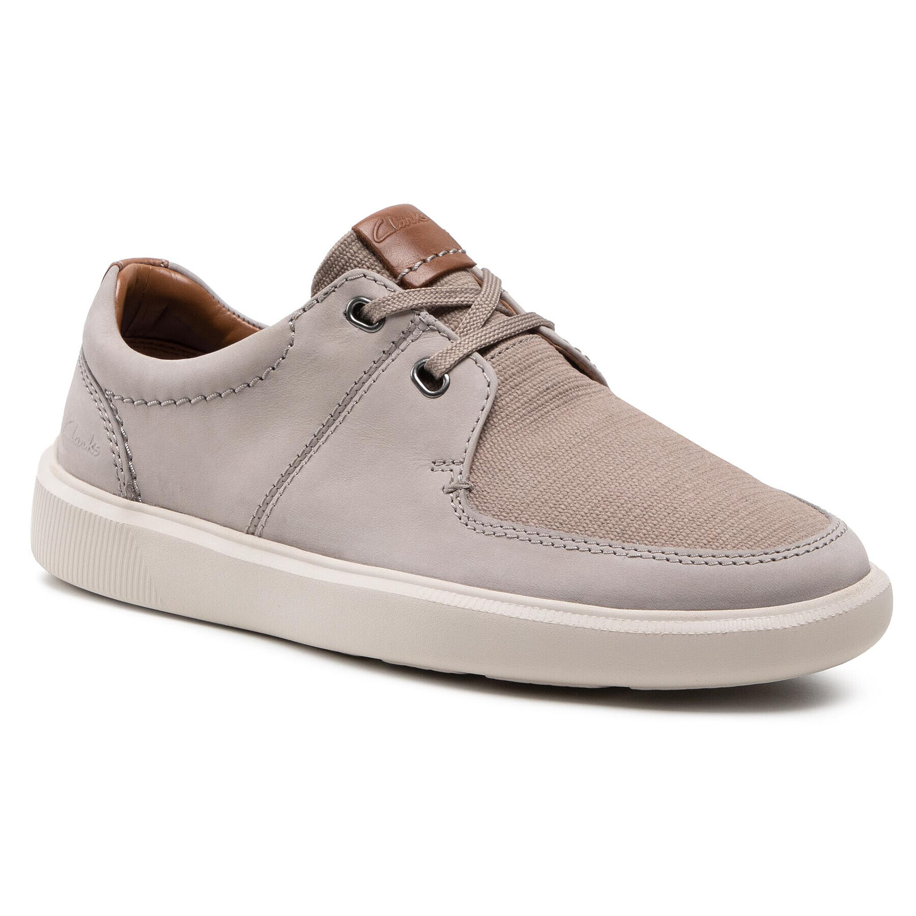 Clarks Обувки Cambo Lace 261582927 Сив - Pepit.bg