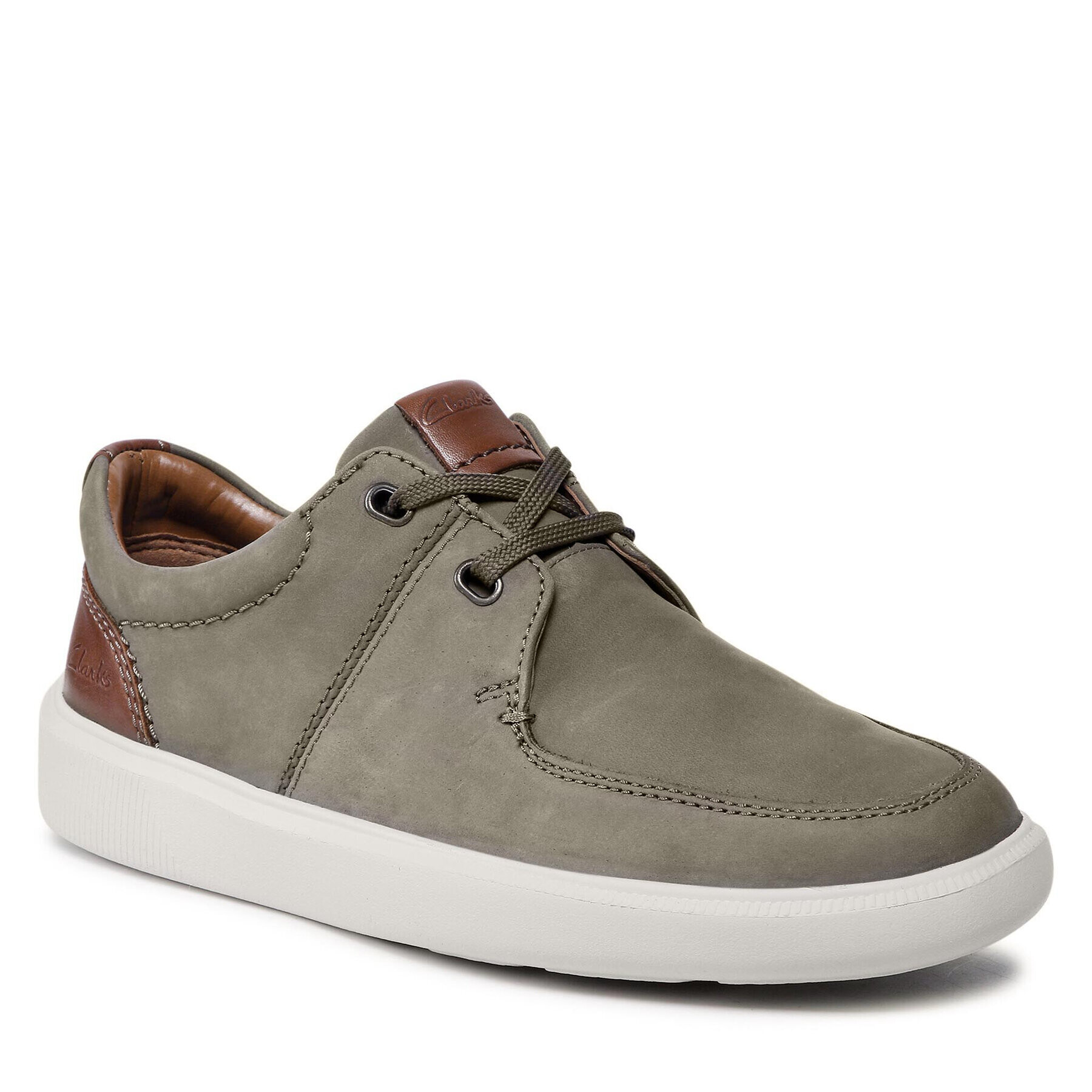 Clarks Обувки Cambro Lace 261582397 Зелен - Pepit.bg