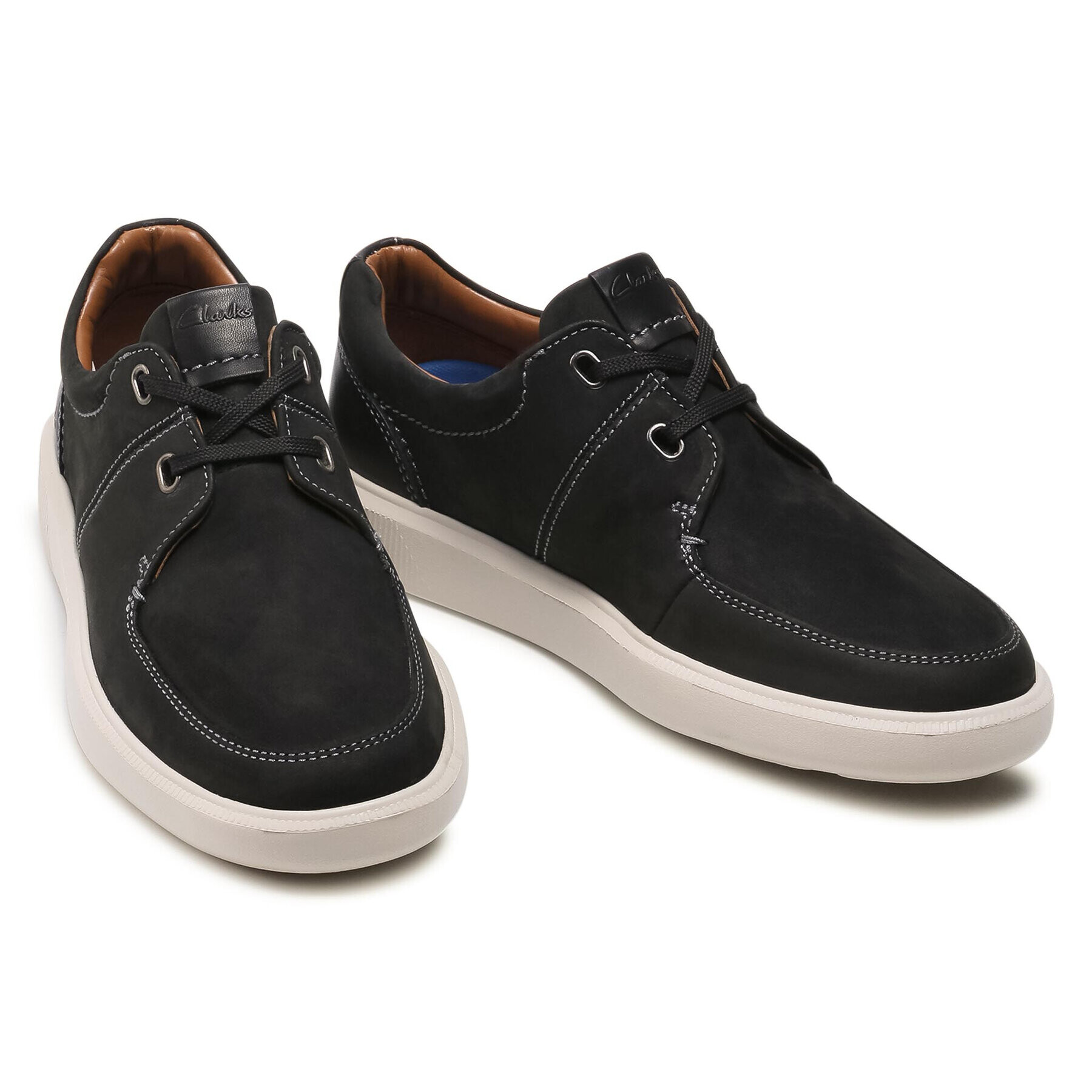 Clarks Обувки Cambro Lace 261582477 Черен - Pepit.bg