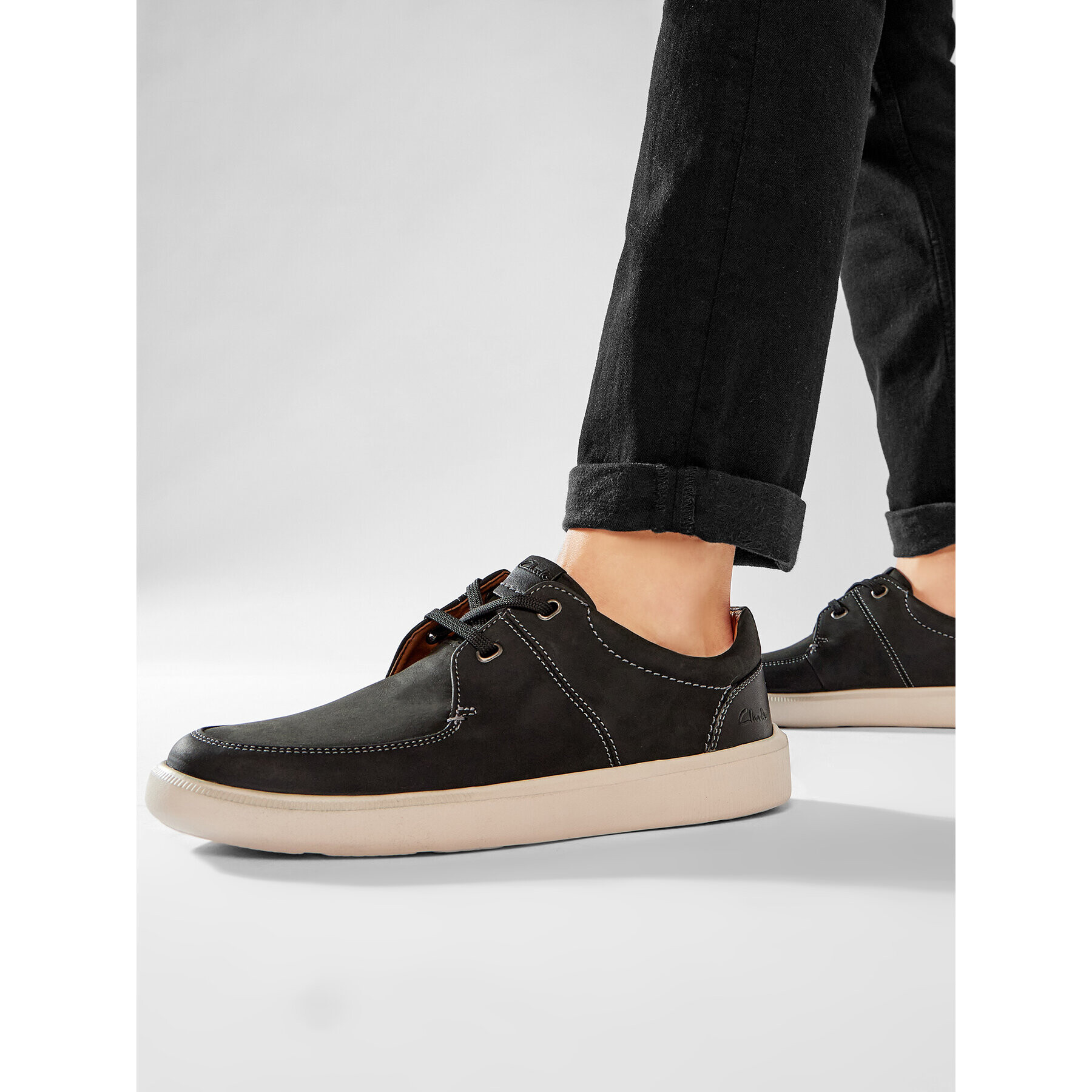Clarks Обувки Cambro Lace 261582477 Черен - Pepit.bg