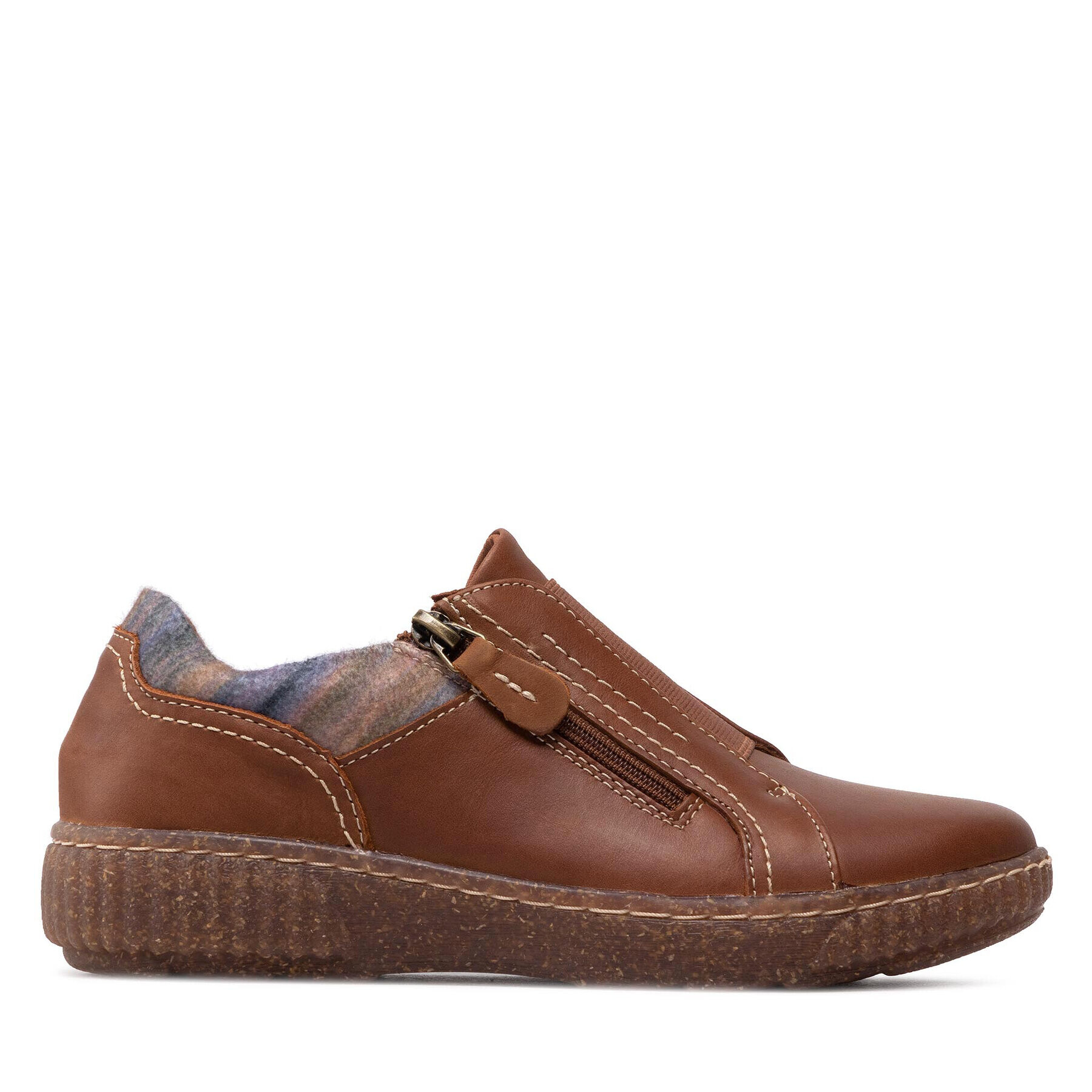 Clarks Обувки Caroline Cove 261673514 Кафяв - Pepit.bg