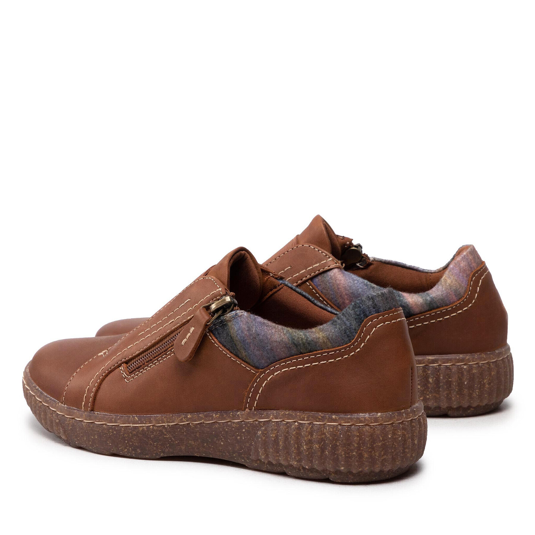 Clarks Обувки Caroline Cove 261673514 Кафяв - Pepit.bg