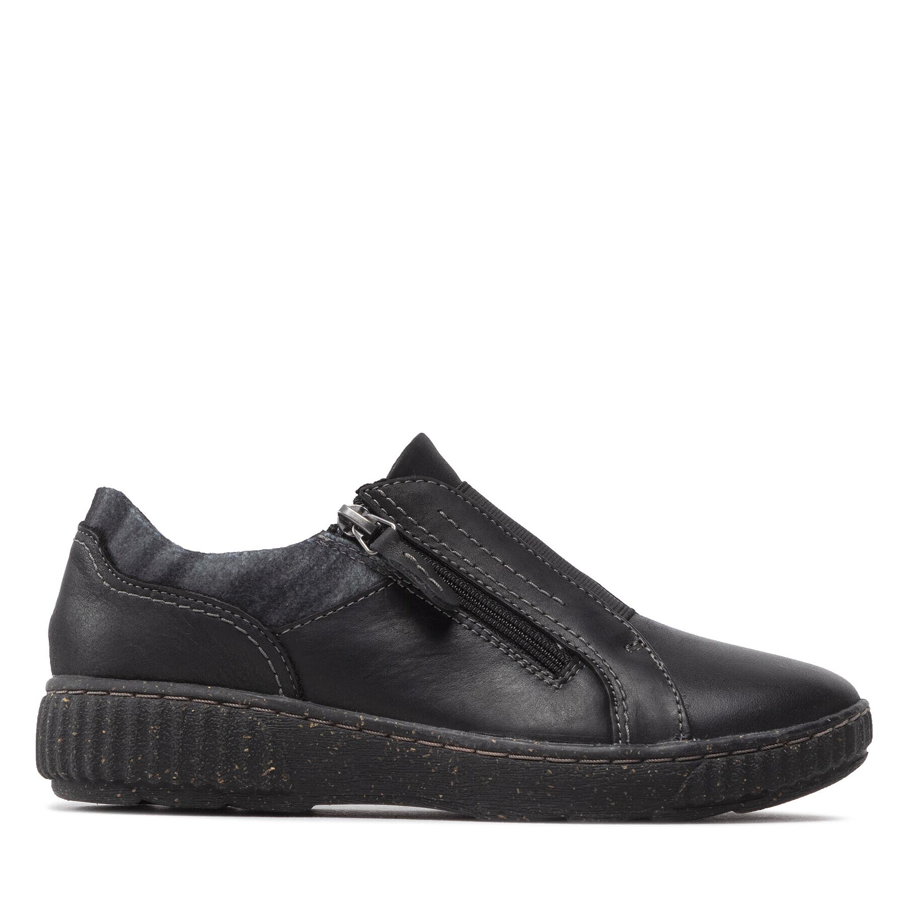 Clarks Обувки Caroline Cove 261676994 Черен - Pepit.bg