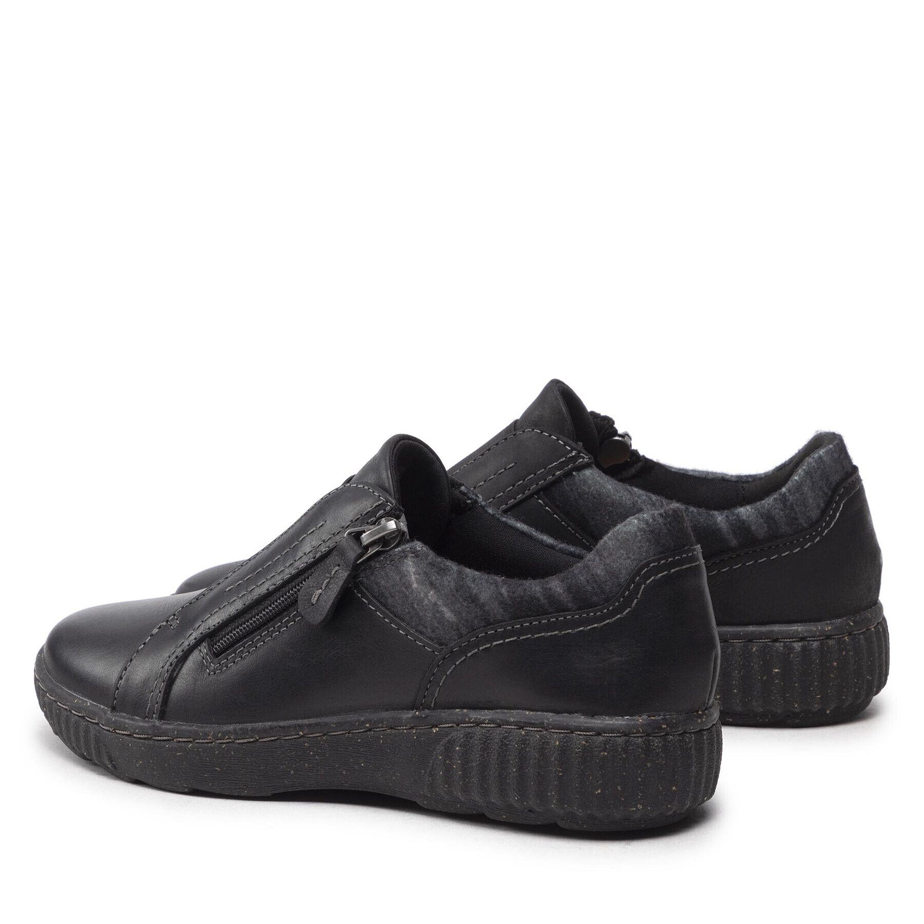 Clarks Обувки Caroline Cove 261676994 Черен - Pepit.bg
