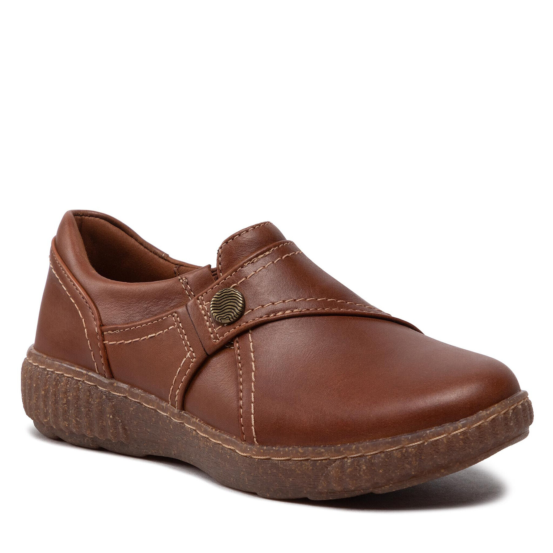 Clarks Обувки Caroline Pearl 261675104 Кафяв - Pepit.bg