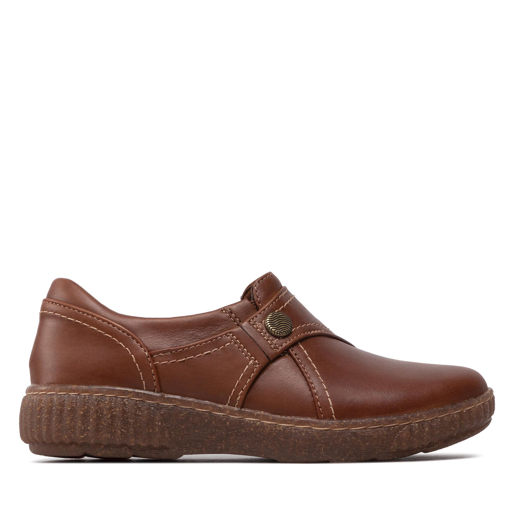 Clarks Обувки Caroline Pearl 261675104 Кафяв - Pepit.bg