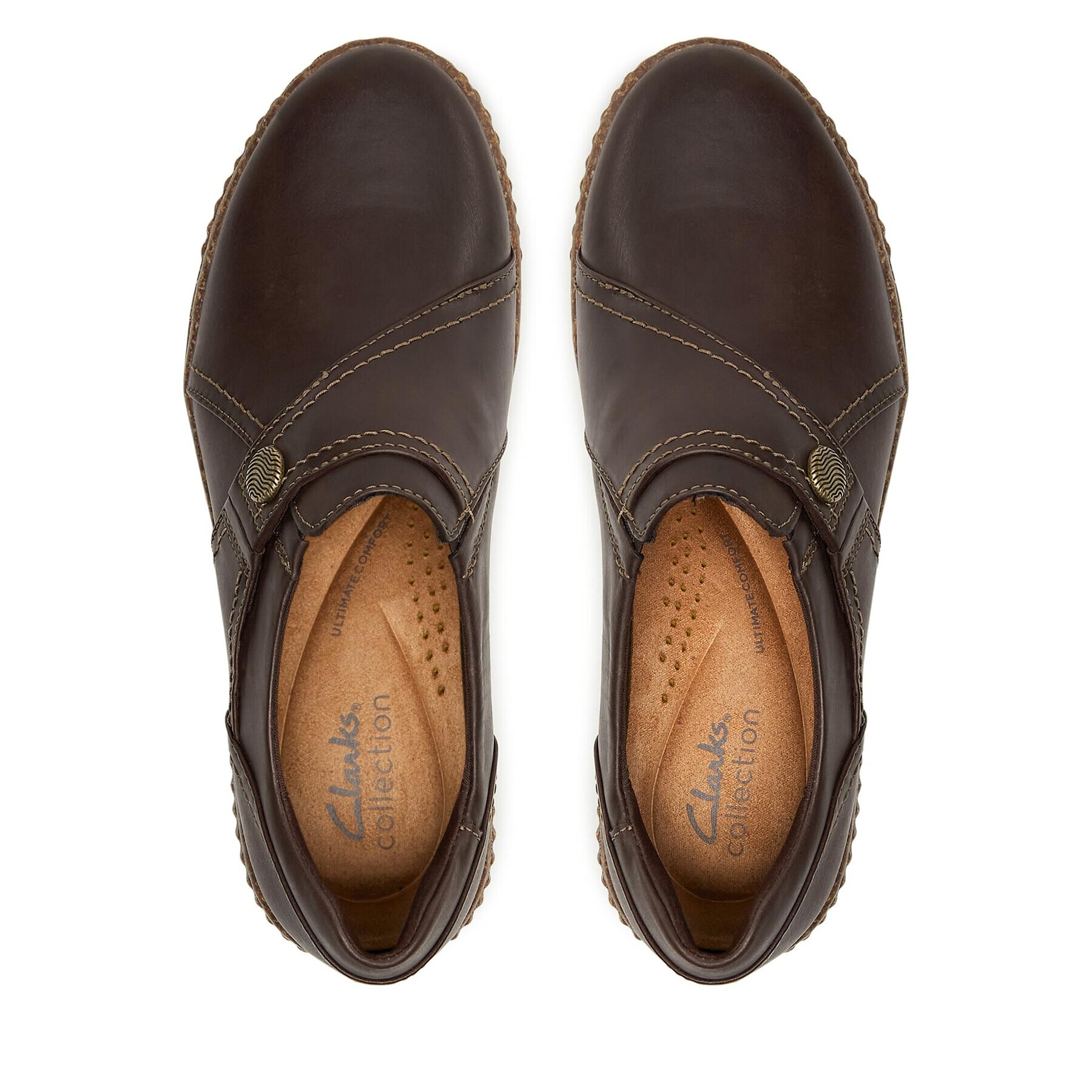 Clarks Обувки Caroline Pearl 261694884 Кафяв - Pepit.bg
