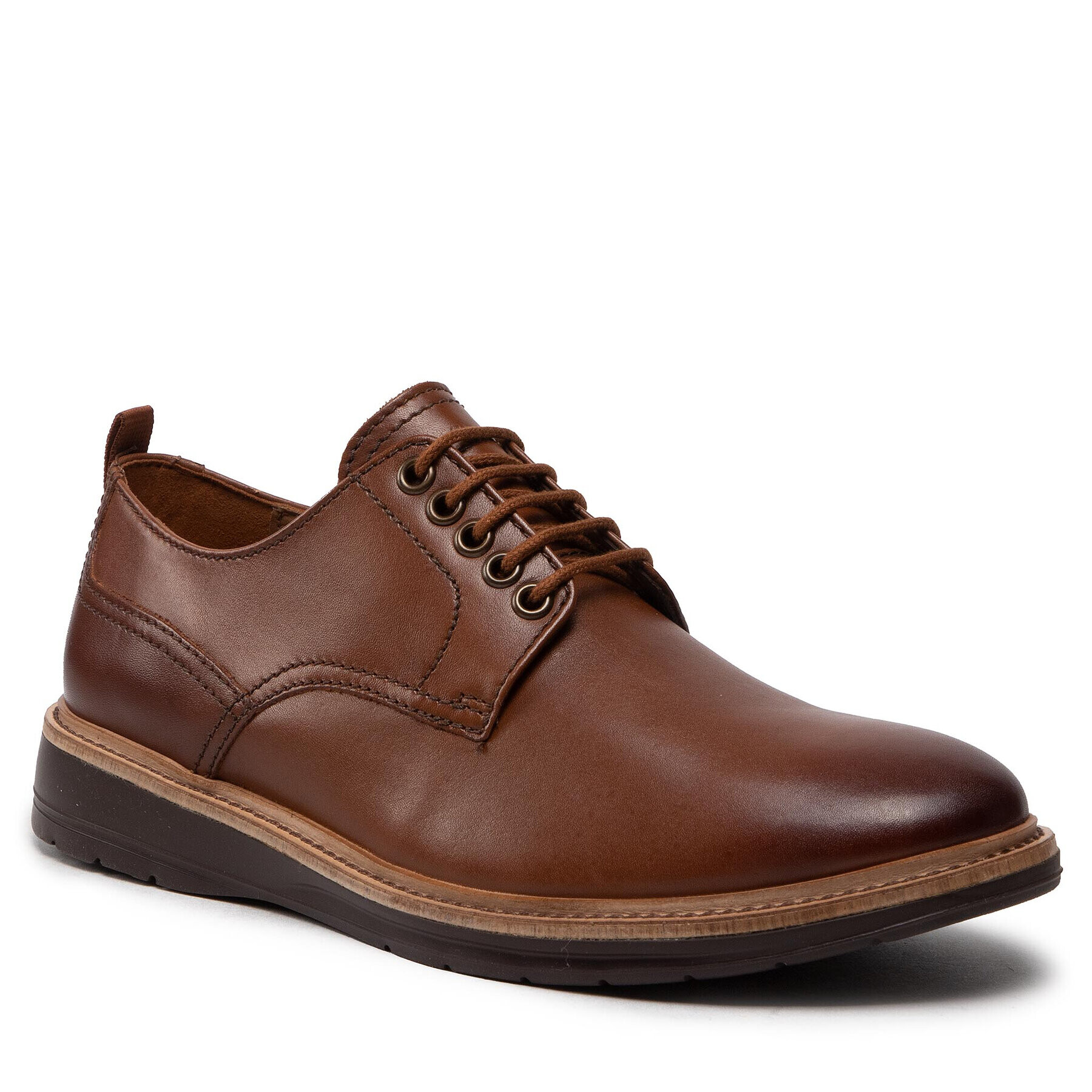 Clarks Обувки Chantry Walk 261685787 Кафяв - Pepit.bg