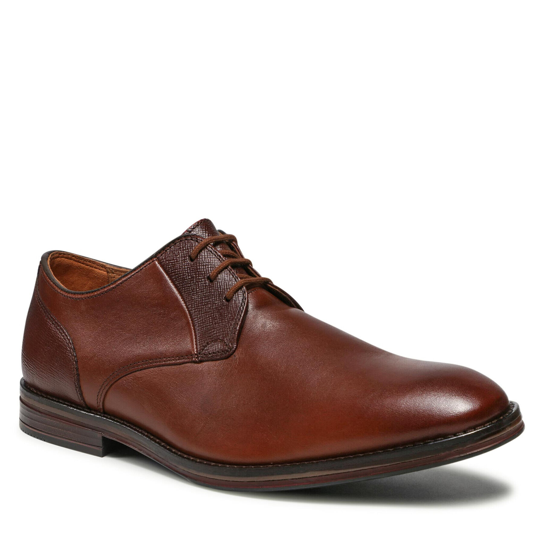 Clarks Обувки CitiStrideLace 261533717 Кафяв - Pepit.bg